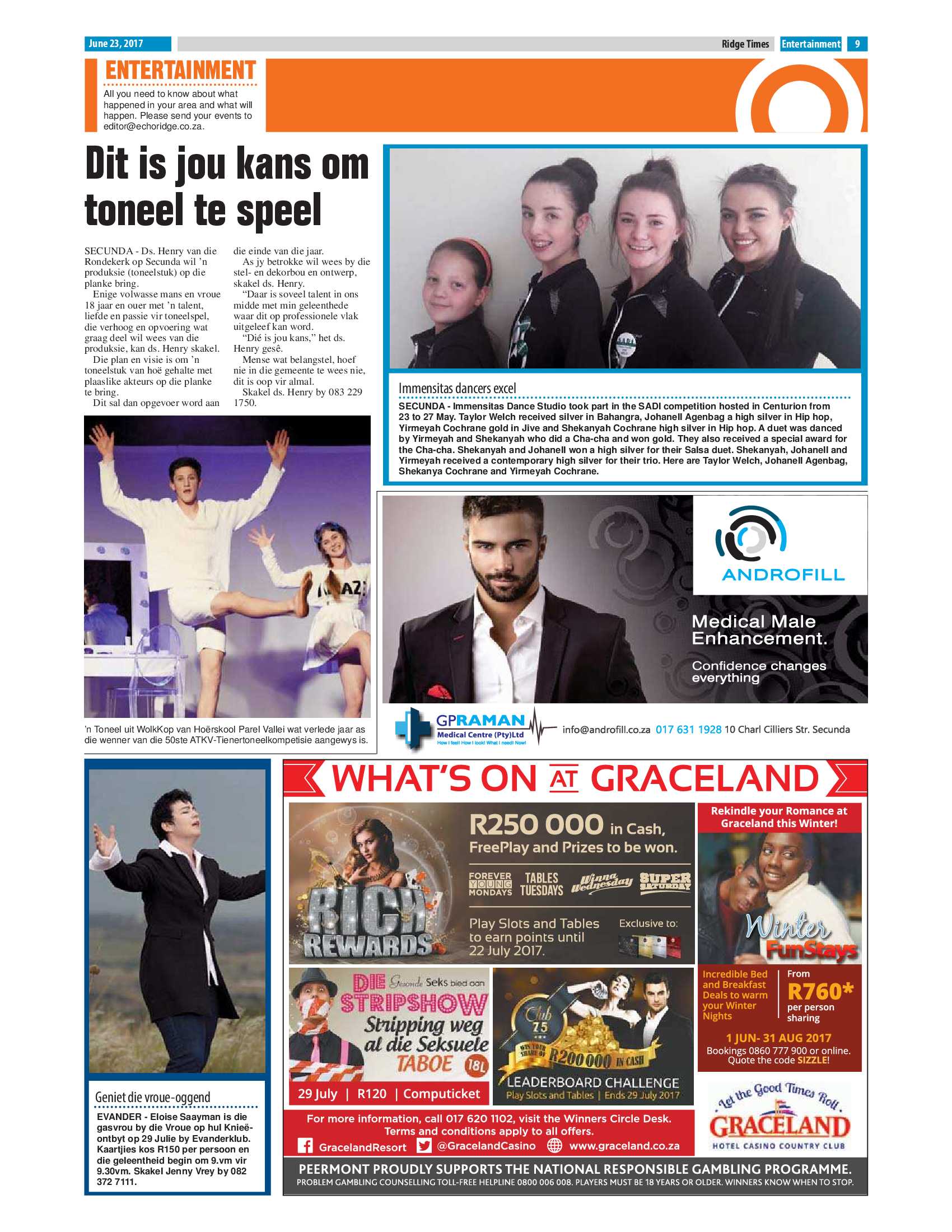 Ridge Times, 23 June 2017 page 9