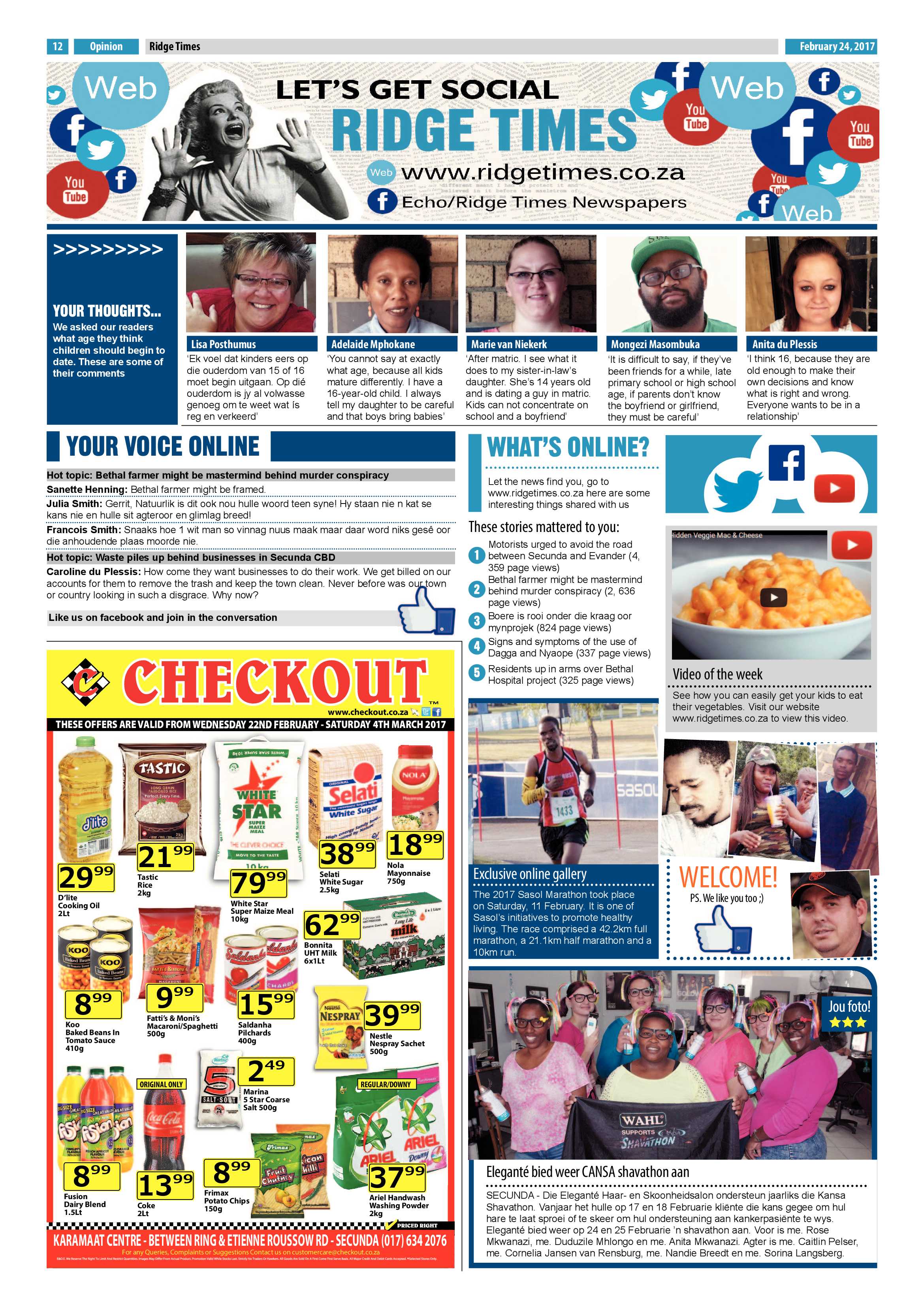 Ridge Times, 24 February 2017 page 12