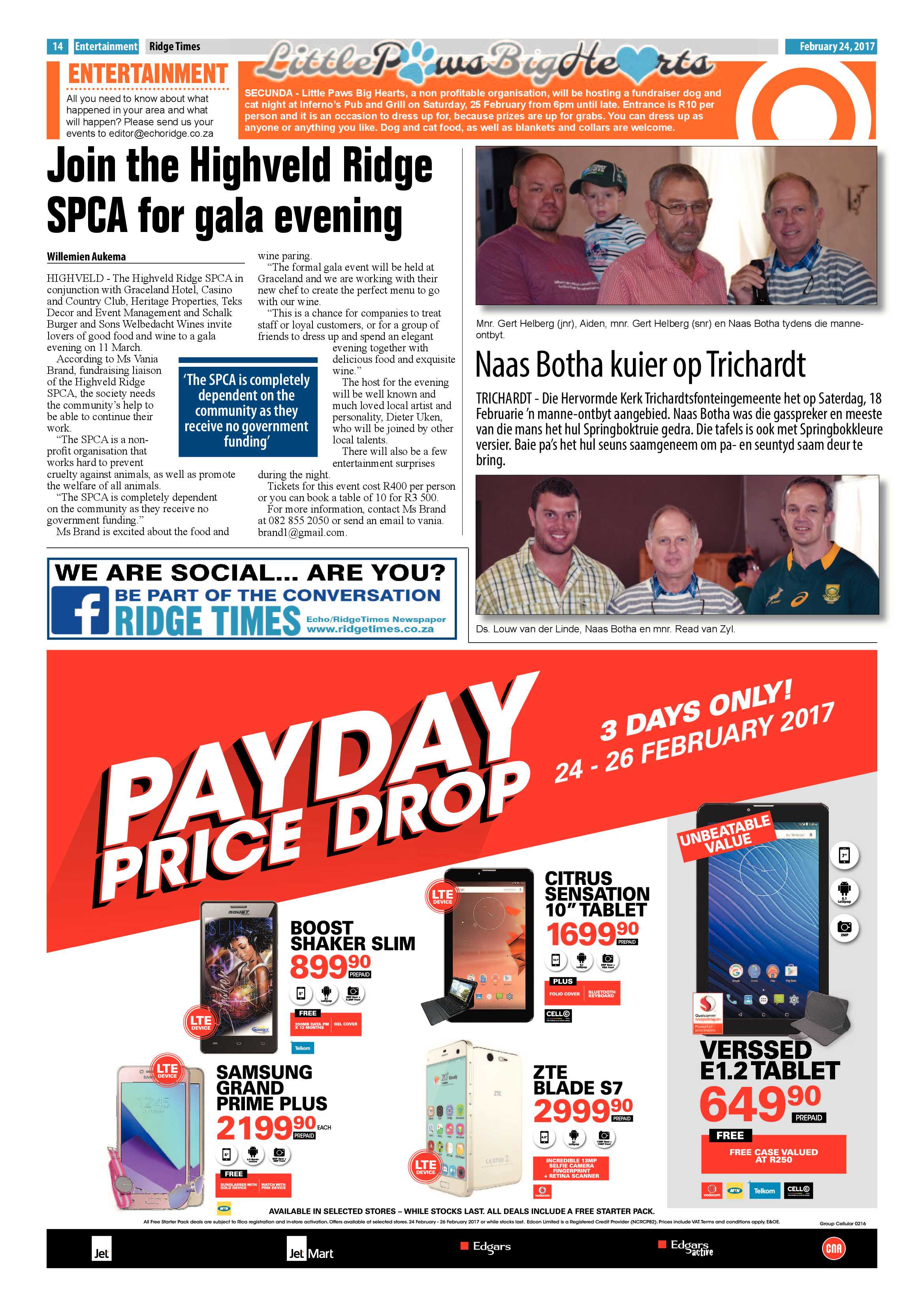 Ridge Times, 24 February 2017 page 14