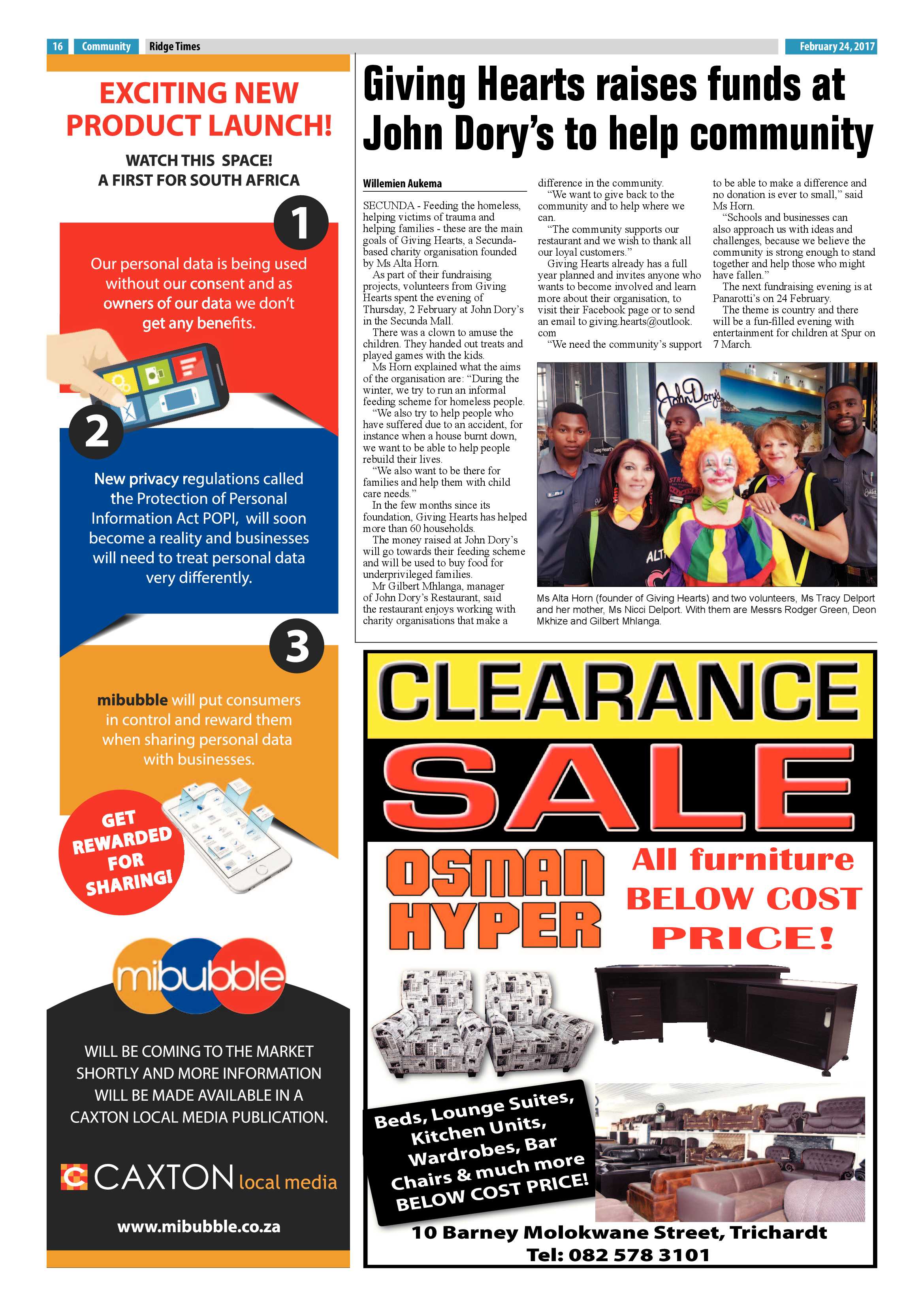 Ridge Times, 24 February 2017 page 16