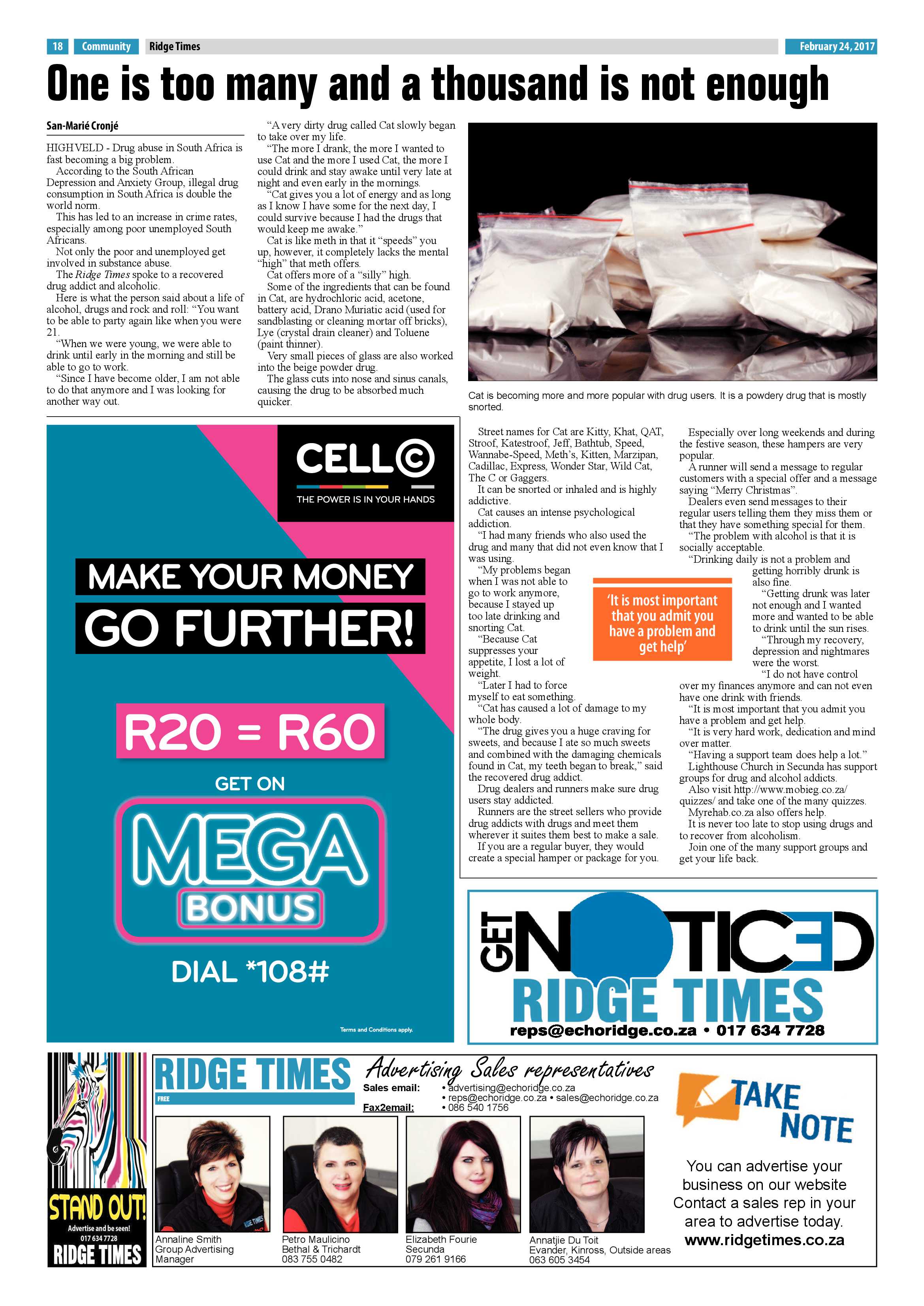 Ridge Times, 24 February 2017 page 18