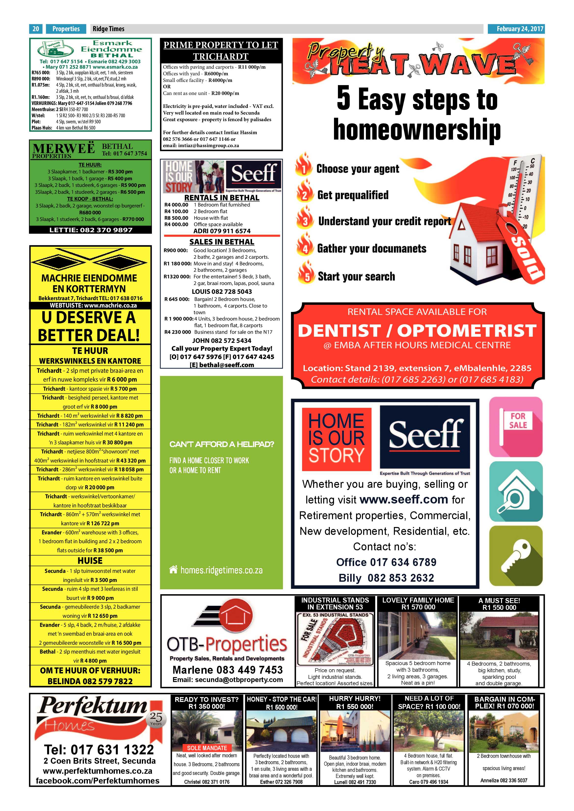 Ridge Times, 24 February 2017 page 20