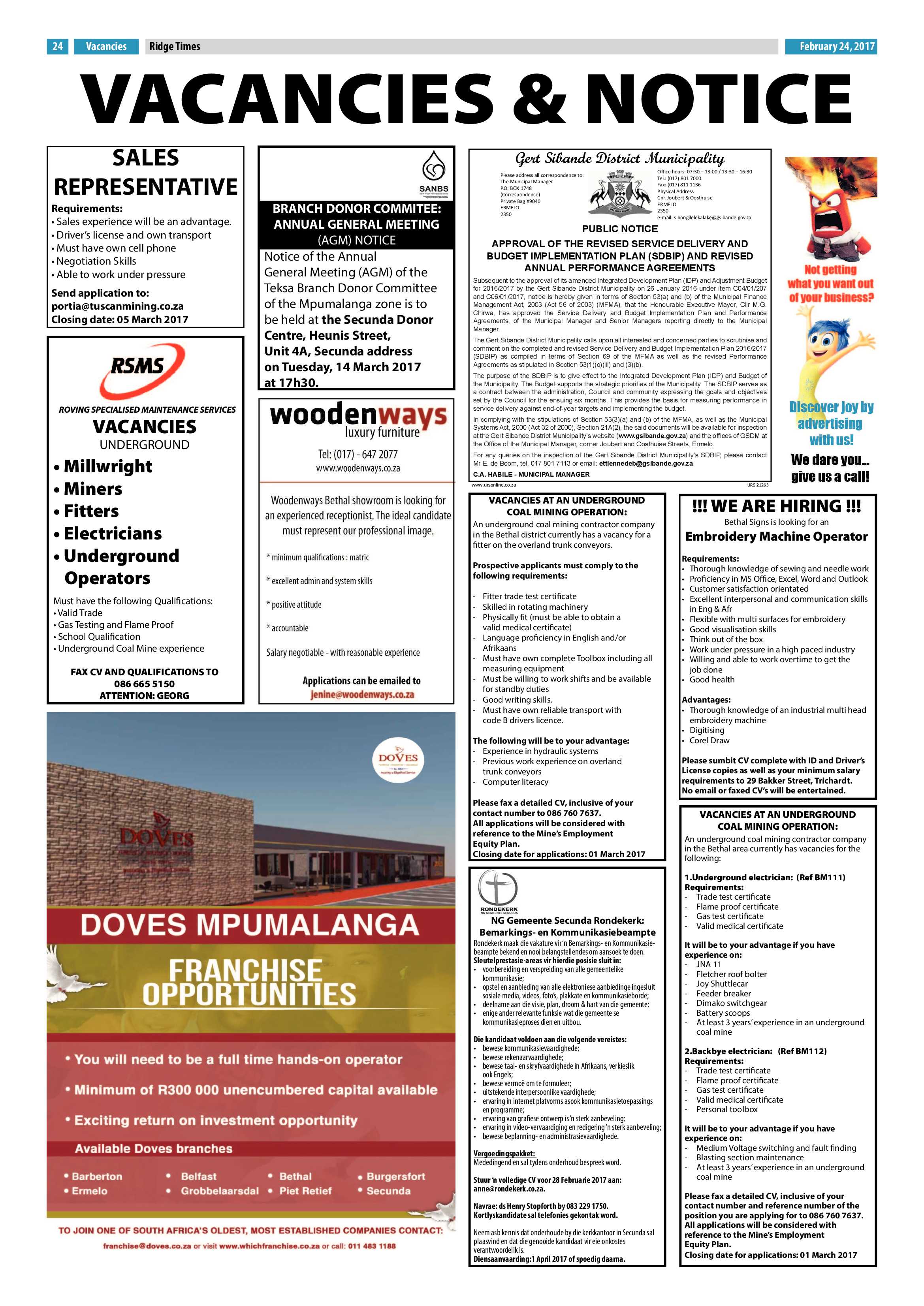 Ridge Times, 24 February 2017 page 24