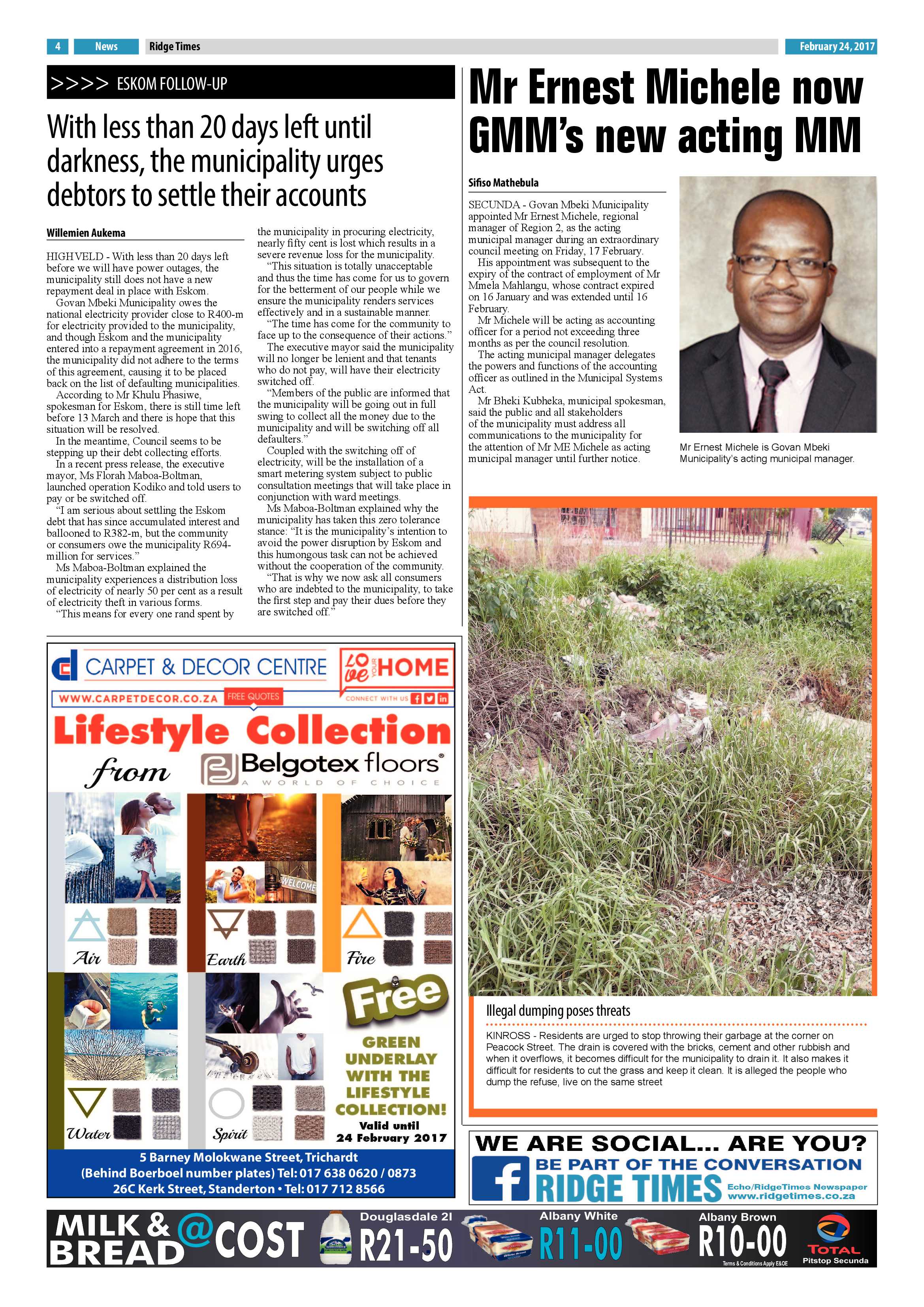 Ridge Times, 24 February 2017 page 4
