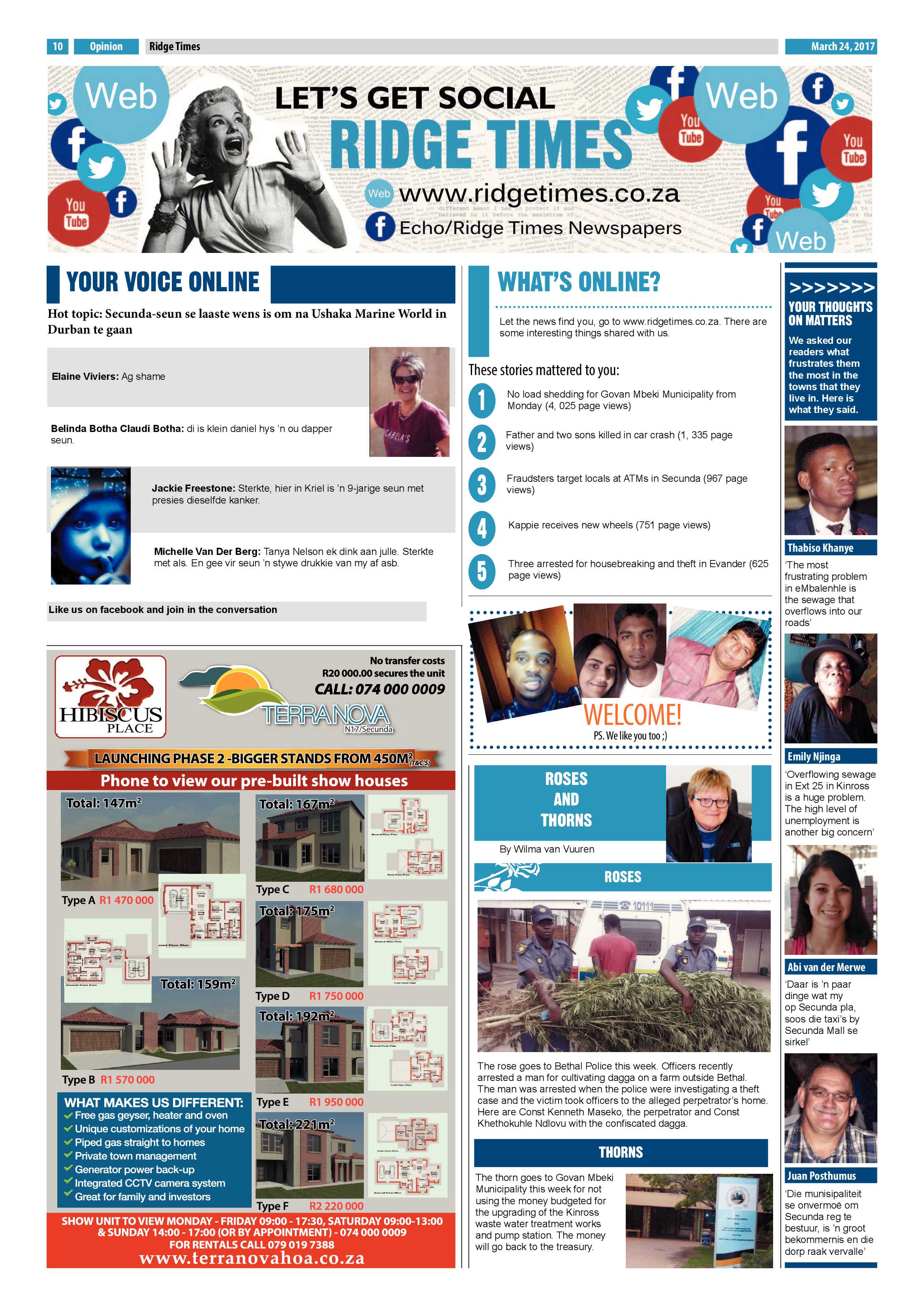 Ridge Times, 24 March 2017 page 10