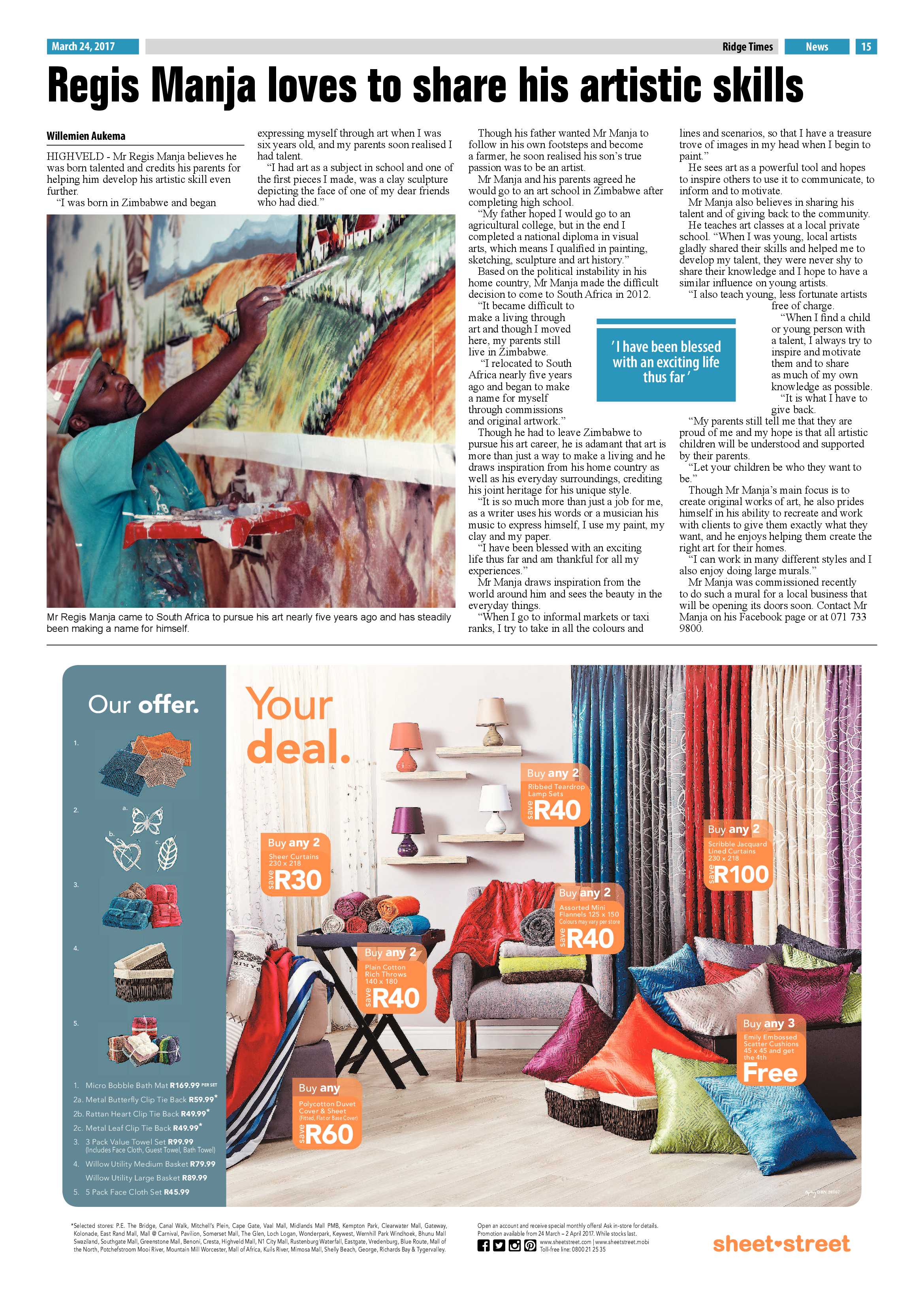 Ridge Times, 24 March 2017 page 15