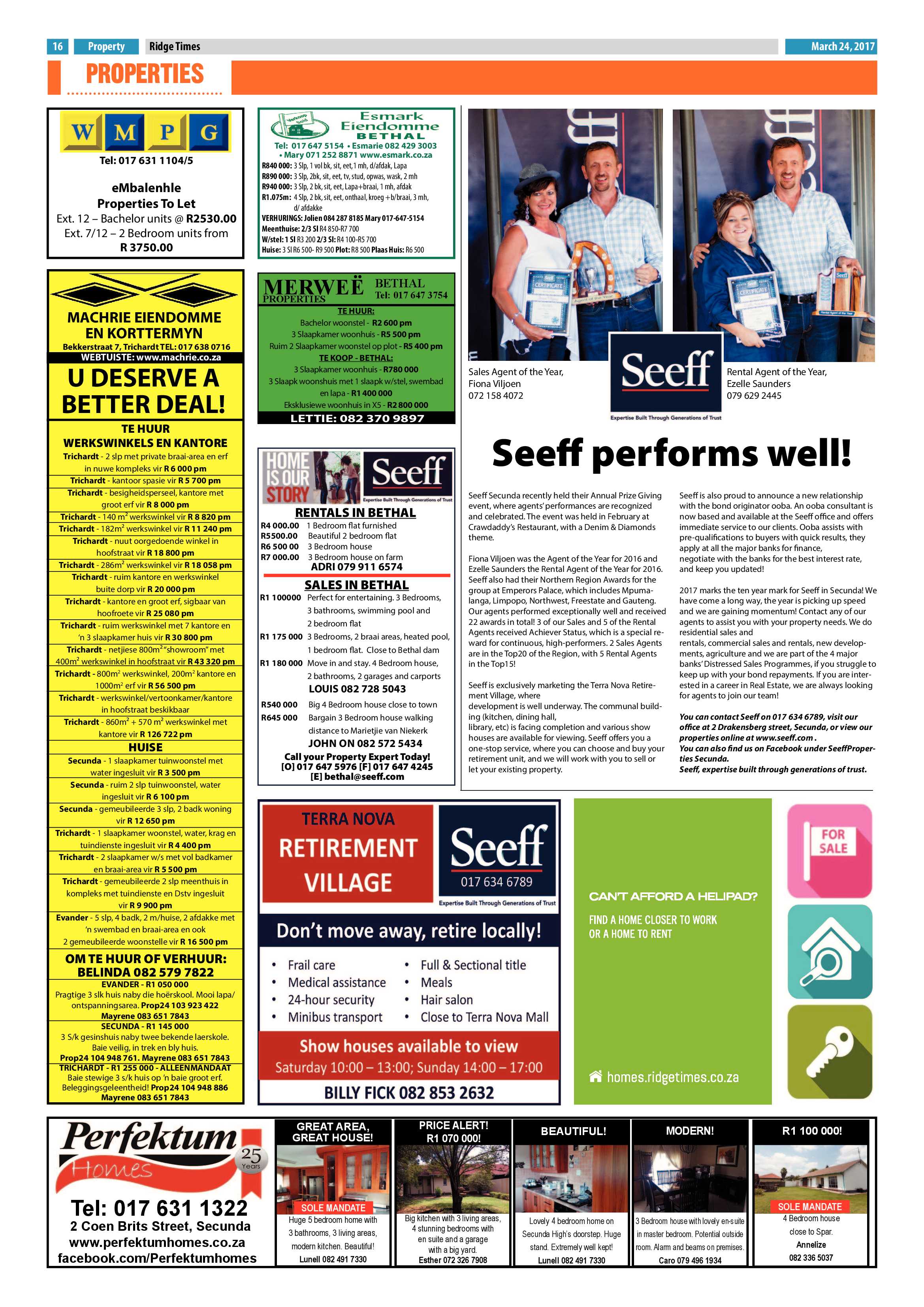 Ridge Times, 24 March 2017 page 16
