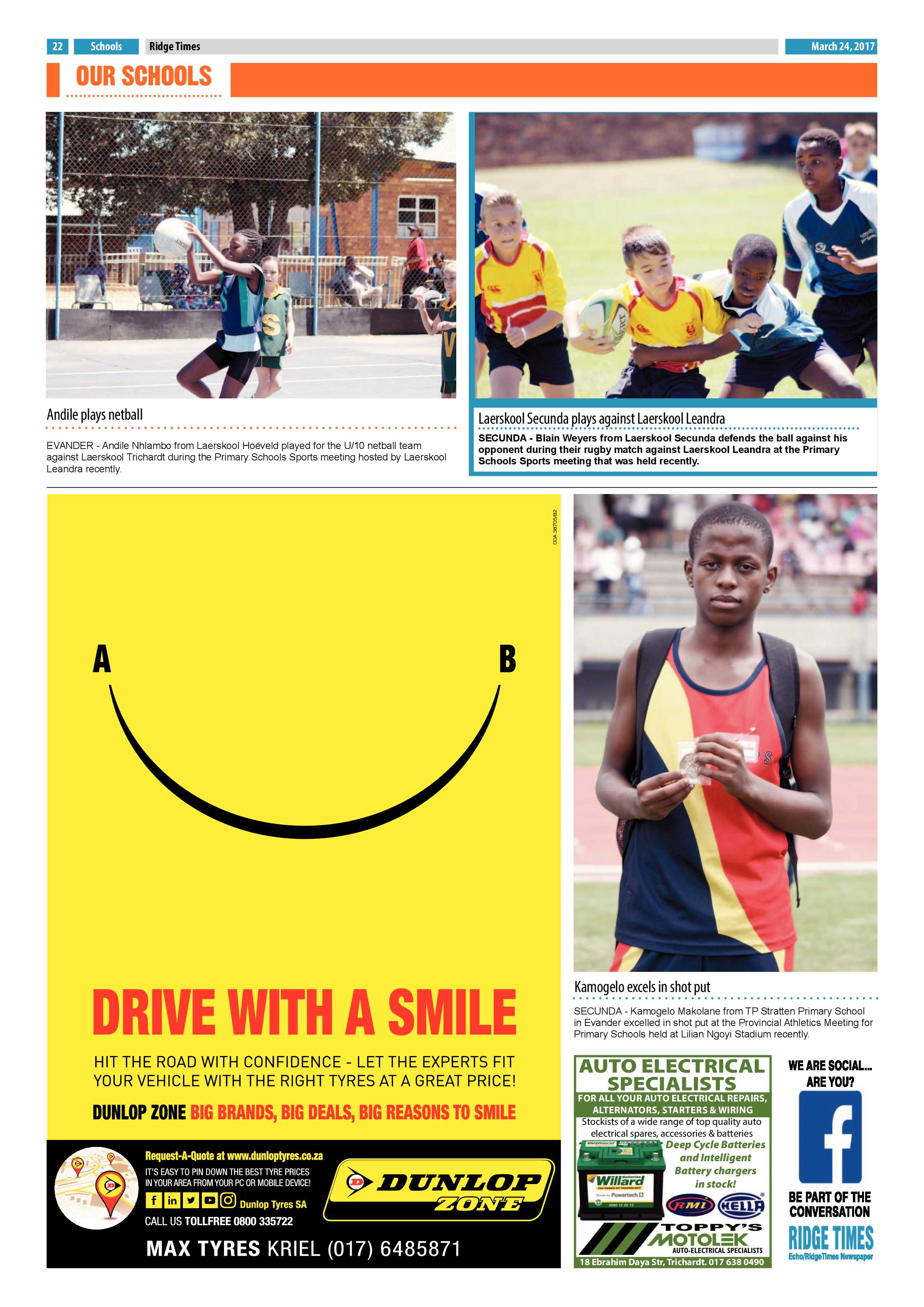 Ridge Times, 24 March 2017 page 22