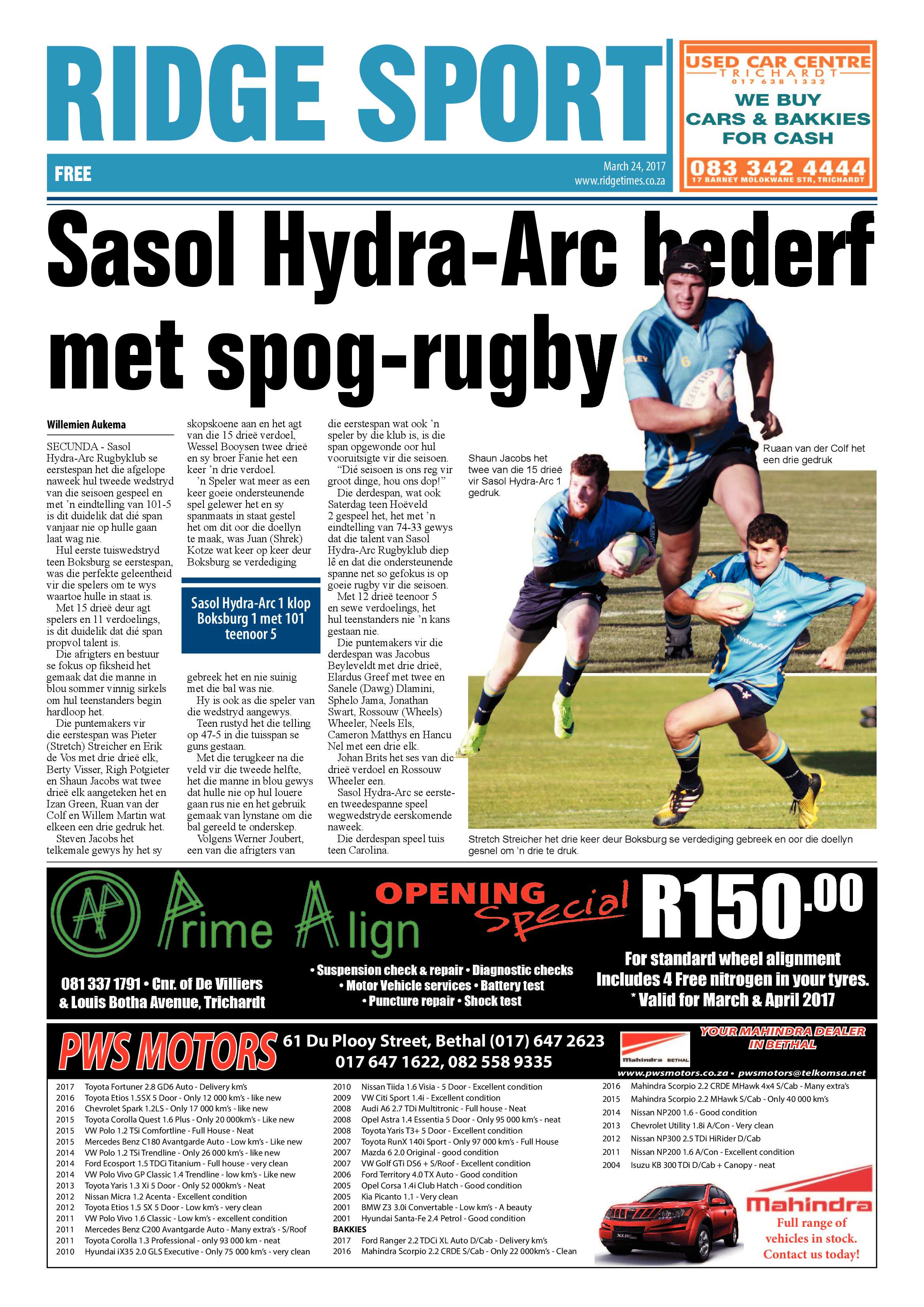 Ridge Times, 24 March 2017 page 24