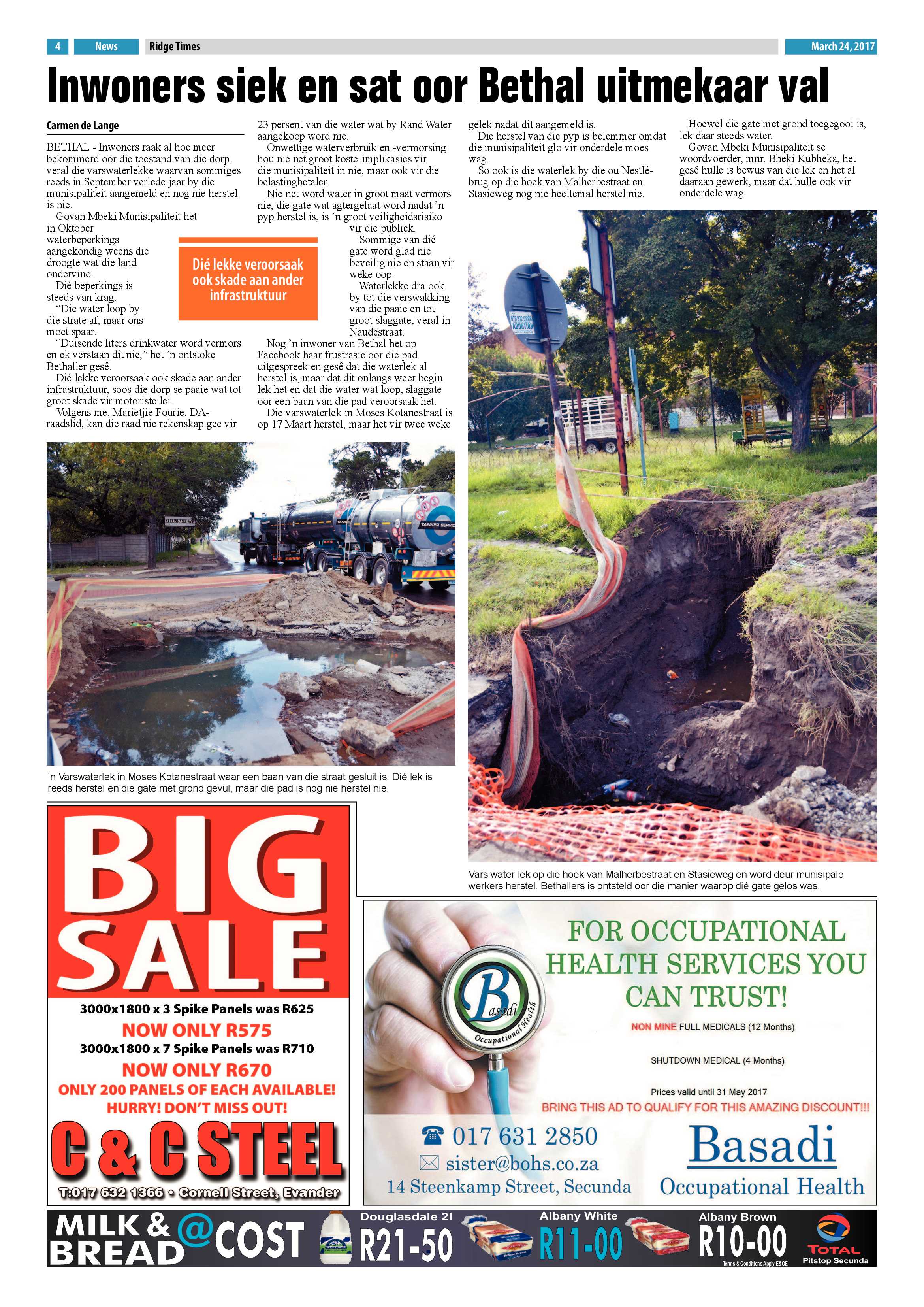 Ridge Times, 24 March 2017 page 4
