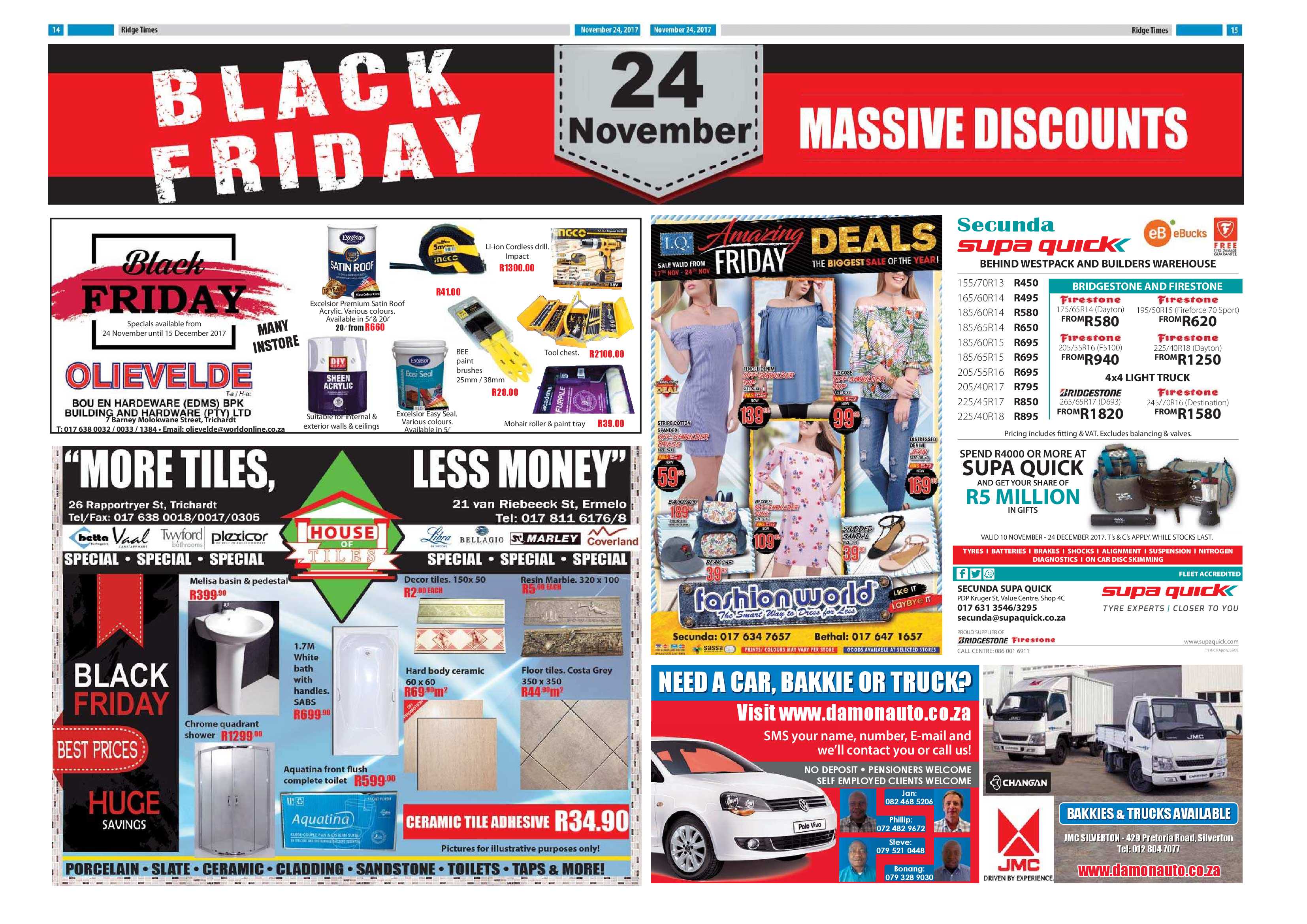 Ridge Times, 24 November 2017 page 14