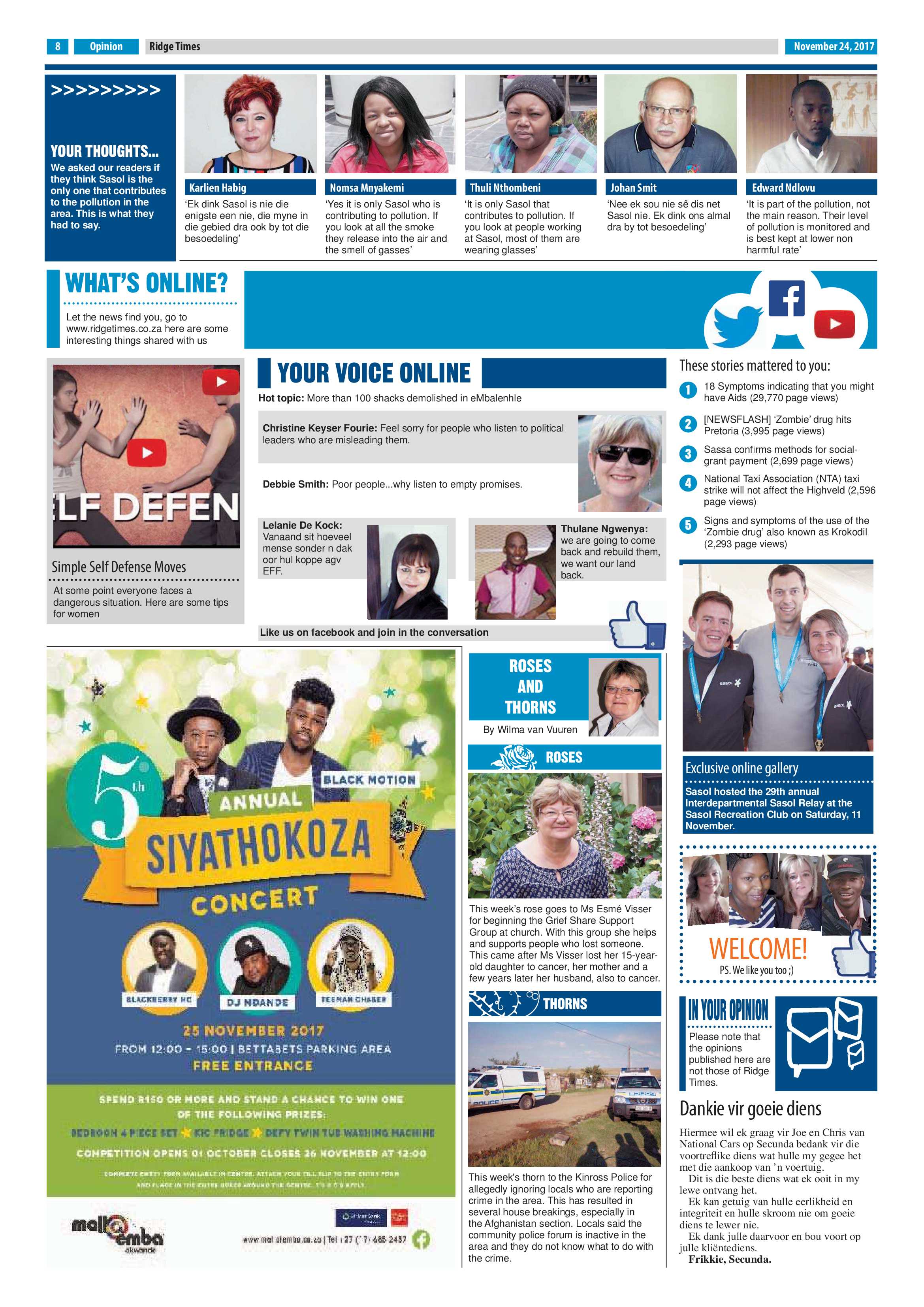 Ridge Times, 24 November 2017 page 8