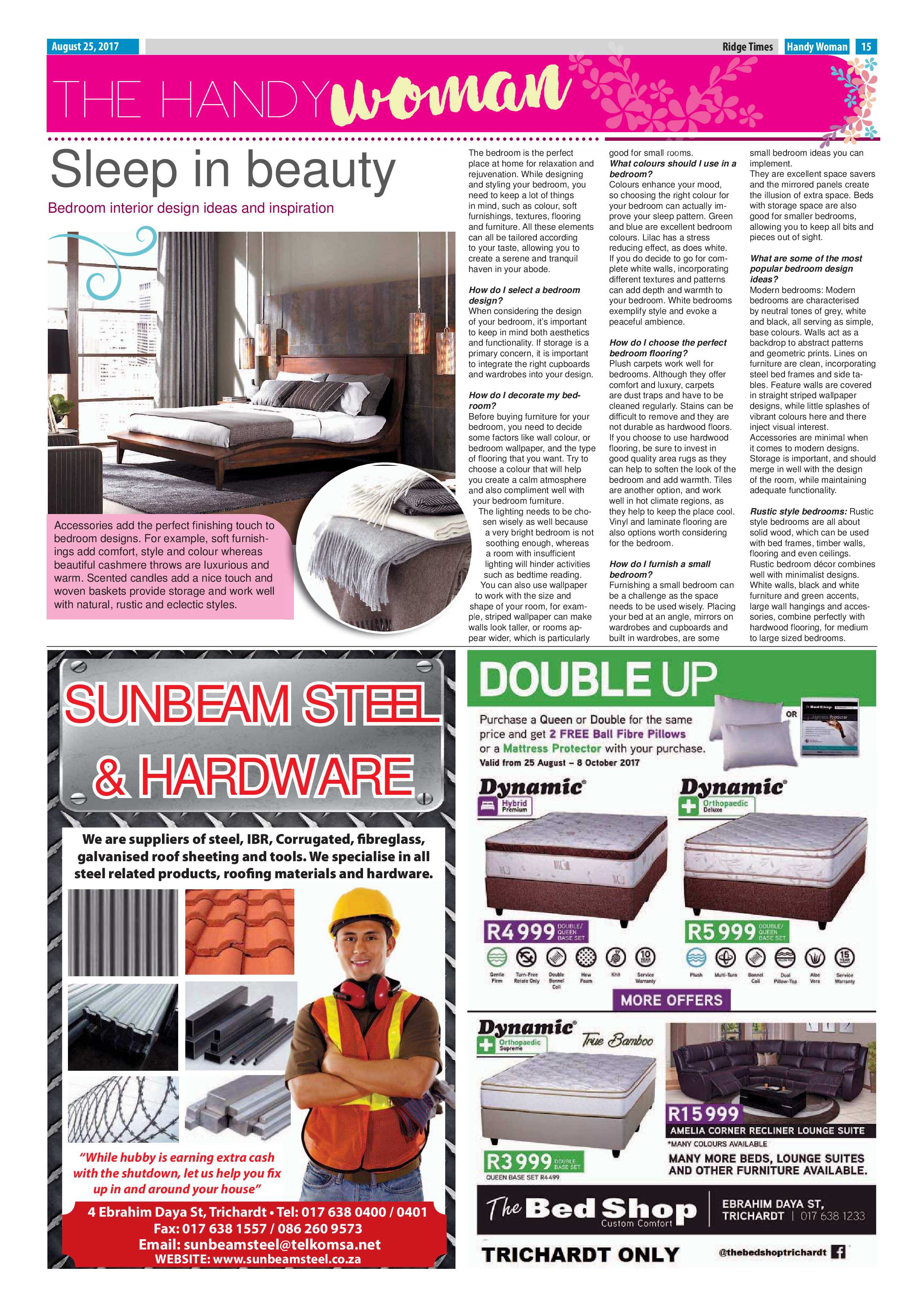 Ridge Times, 25 August 2017 page 15