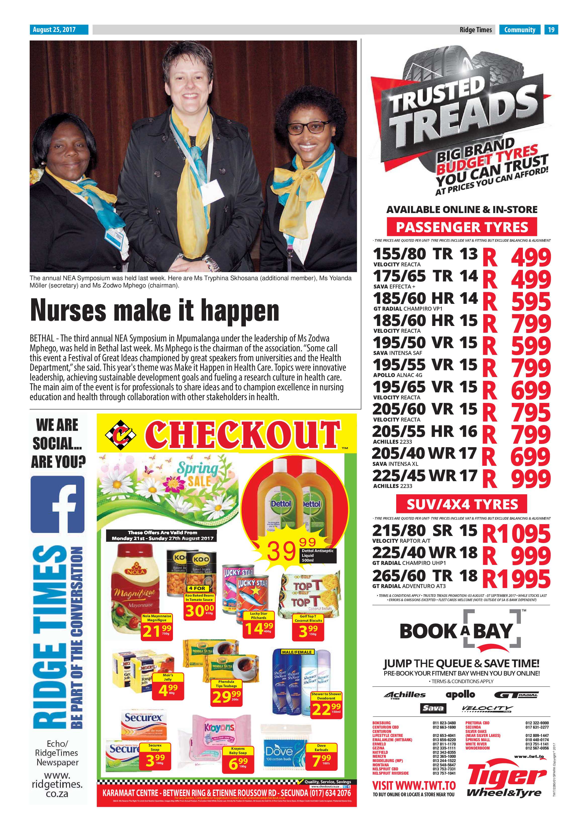 Ridge Times, 25 August 2017 page 19