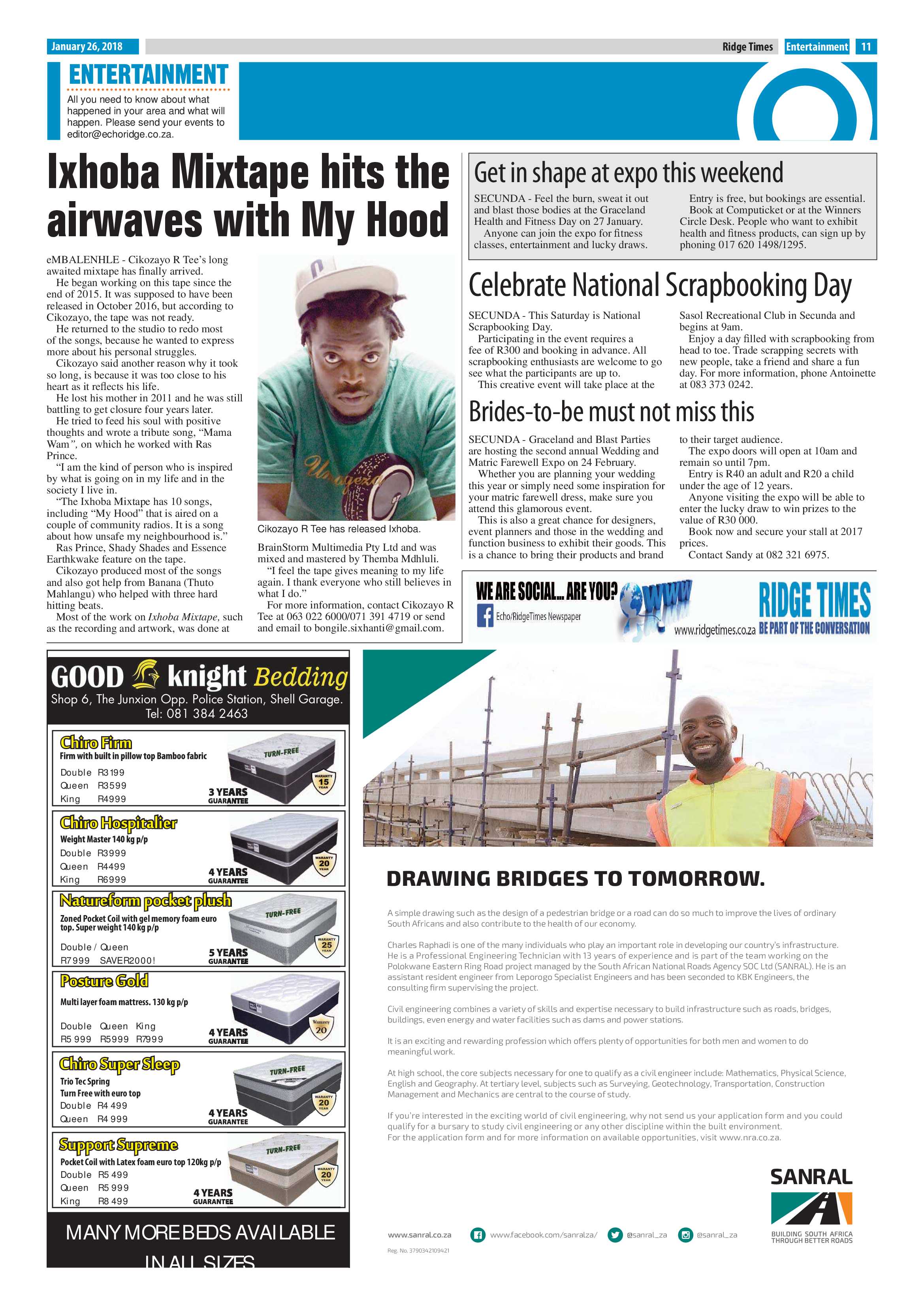 Ridge Times, 26 January 2018 page 11