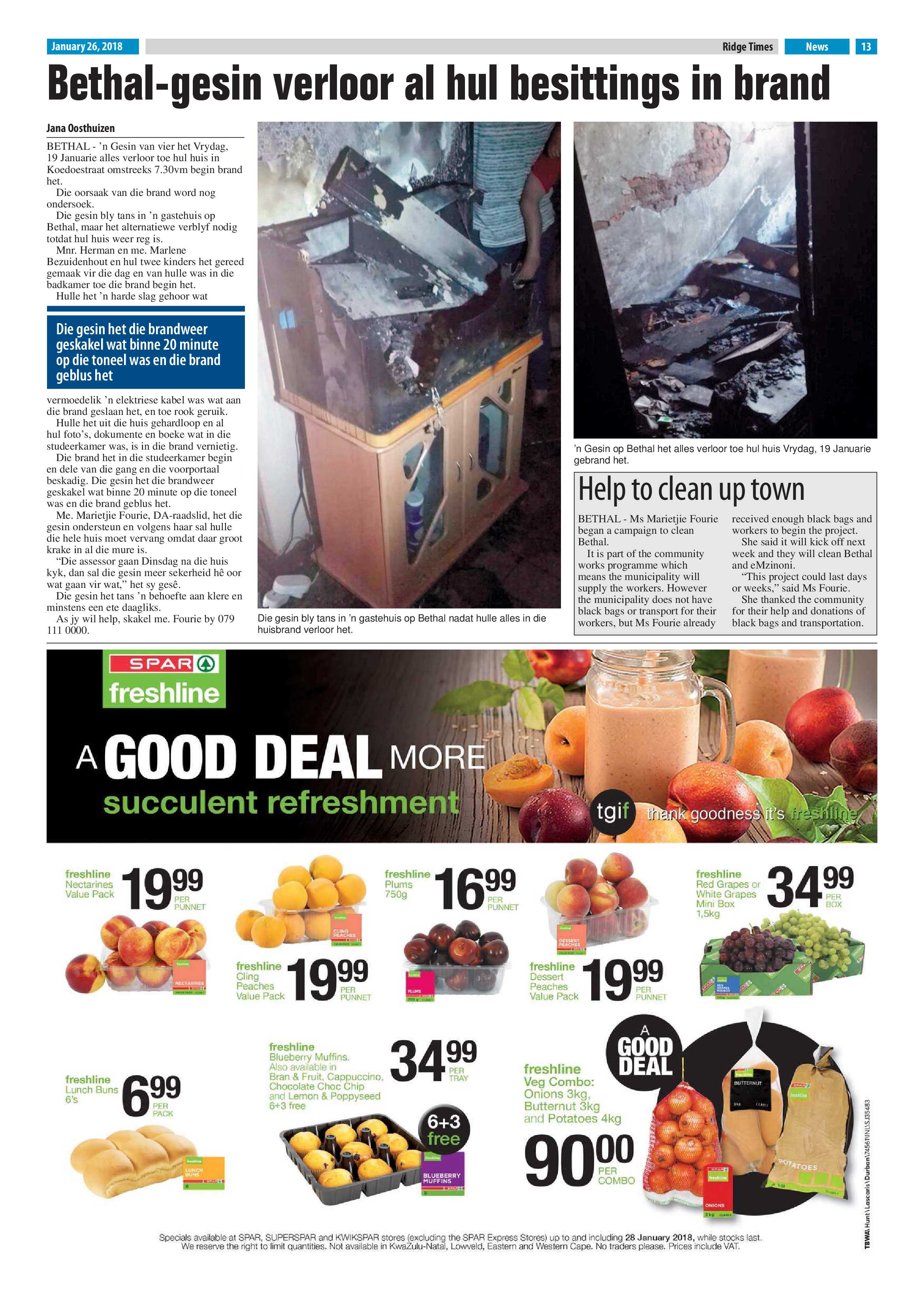 Ridge Times, 26 January 2018 page 13
