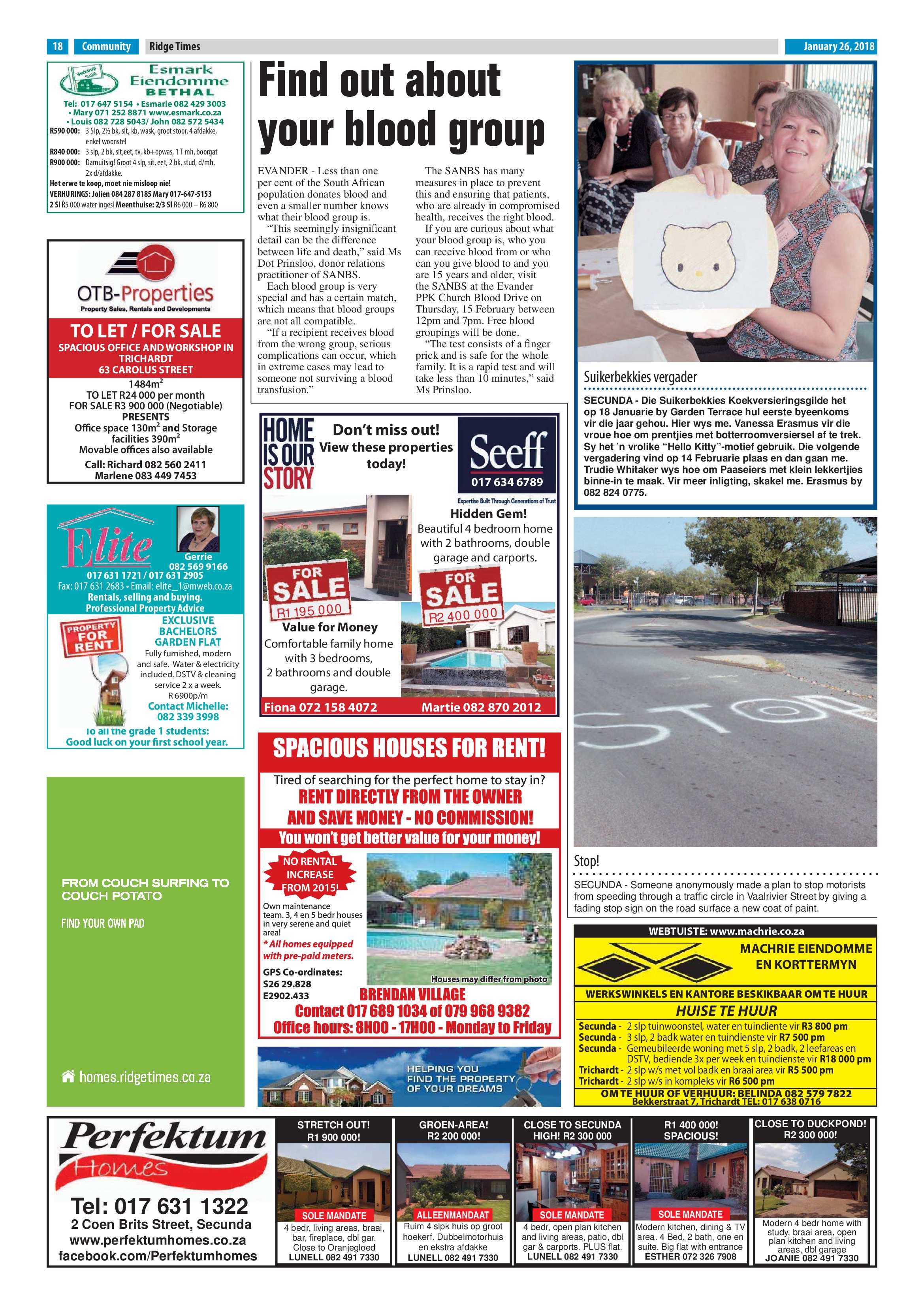 Ridge Times, 26 January 2018 page 18