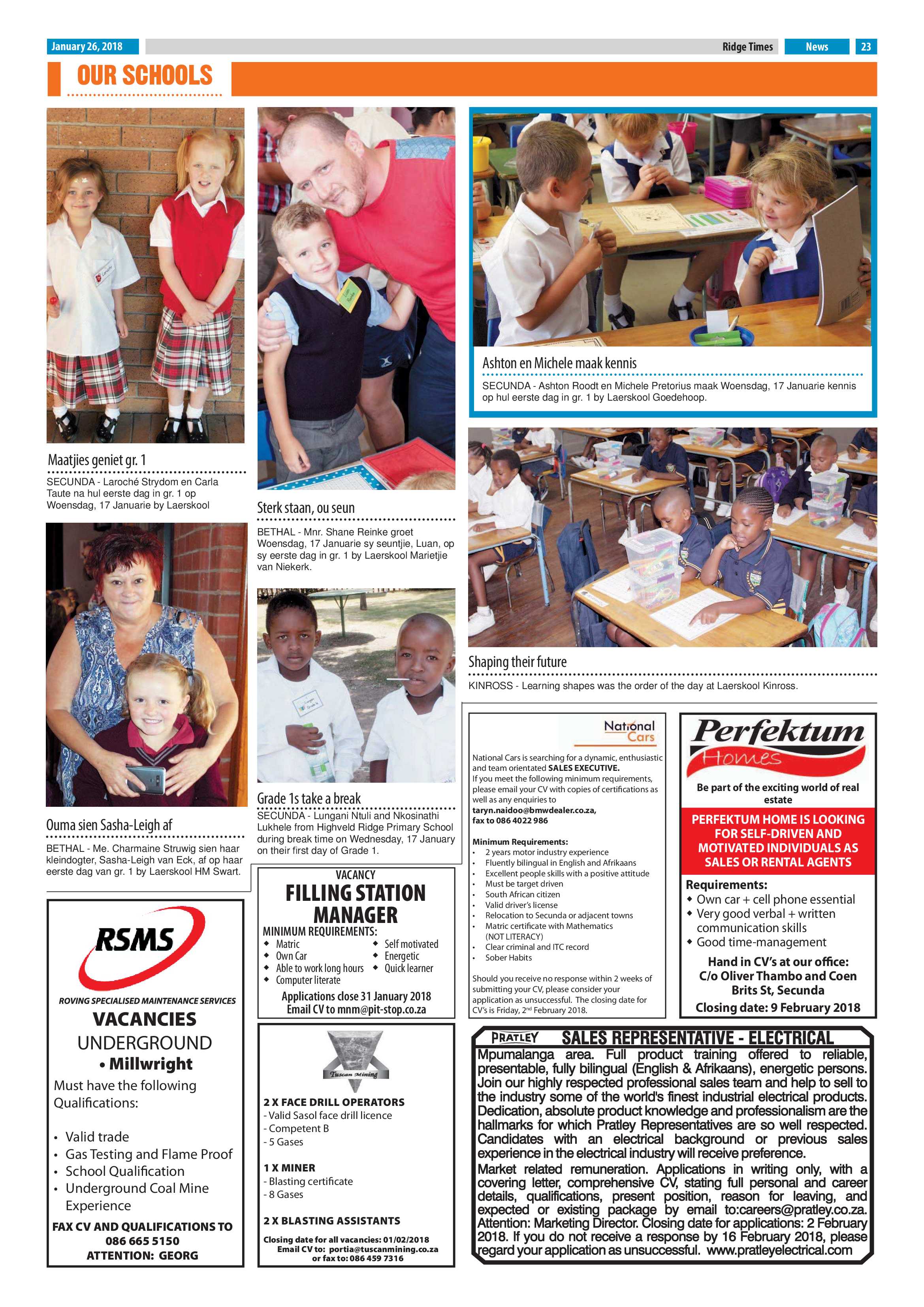 Ridge Times, 26 January 2018 page 23