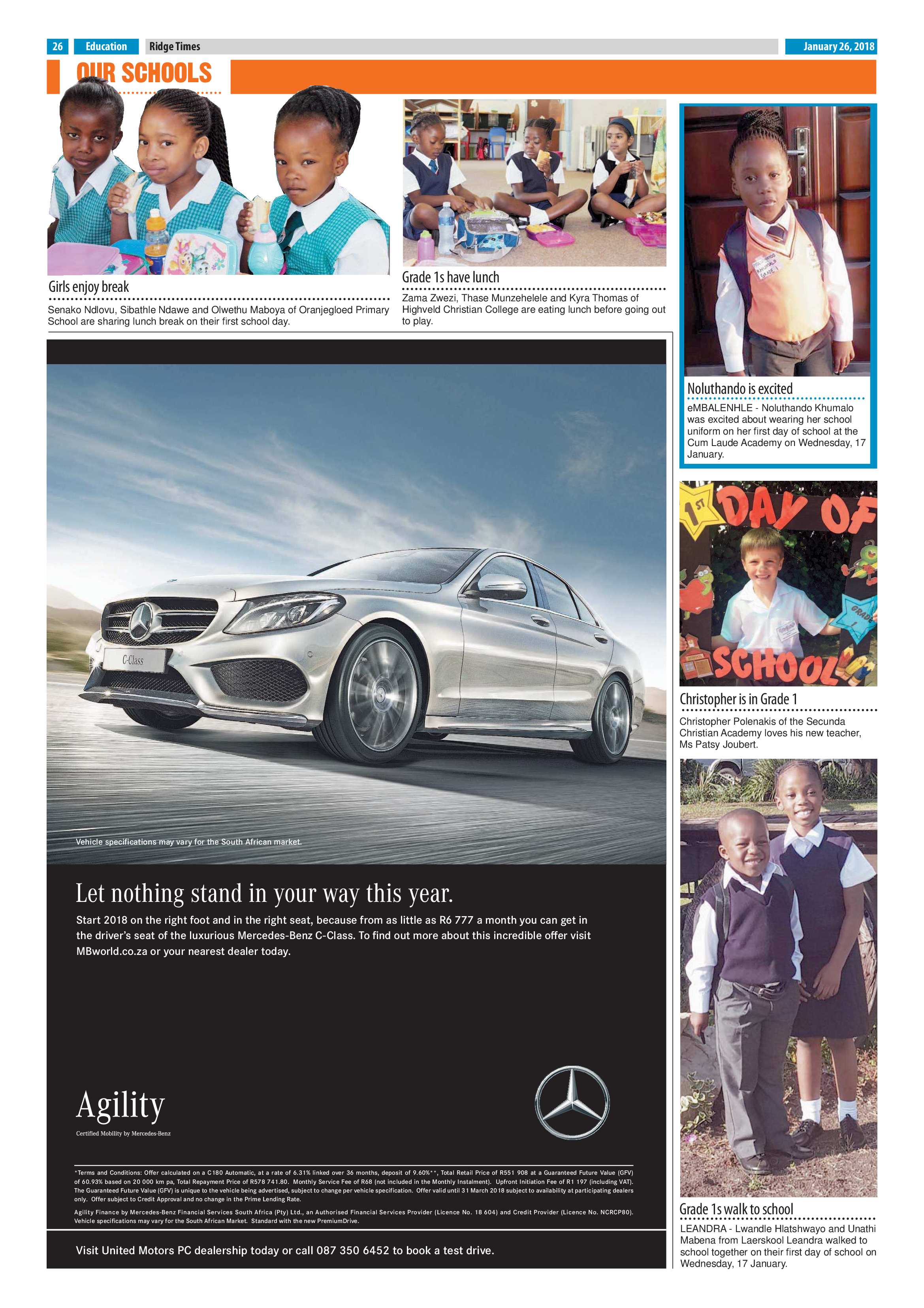 Ridge Times, 26 January 2018 page 26