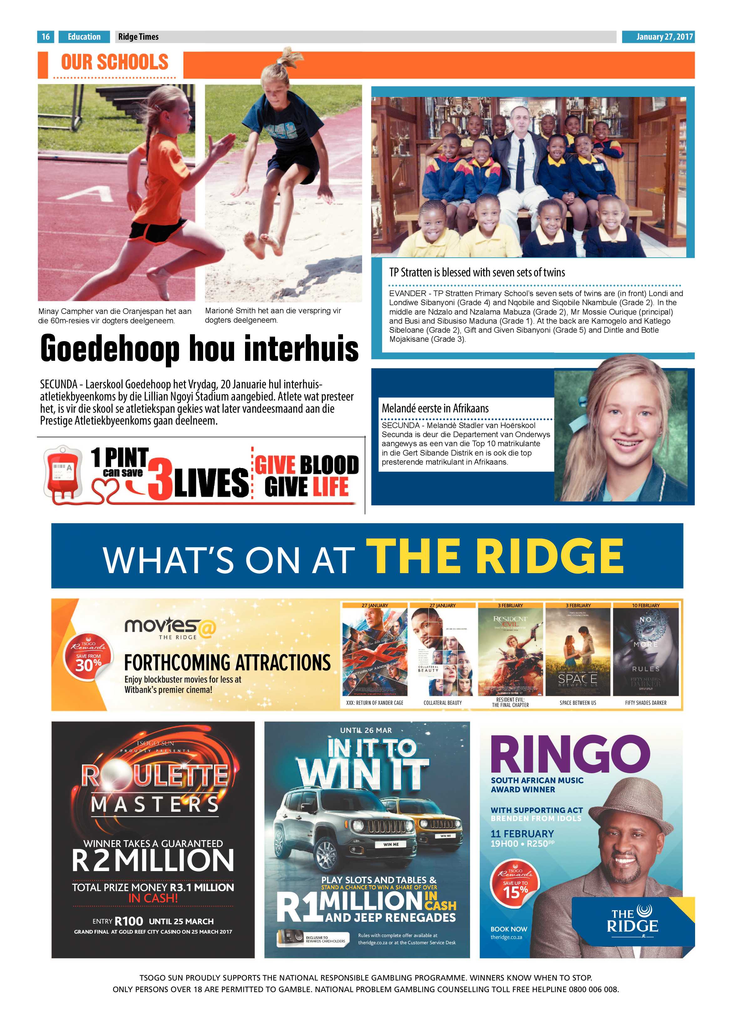 Ridge Times, 27 January 2017 page 16