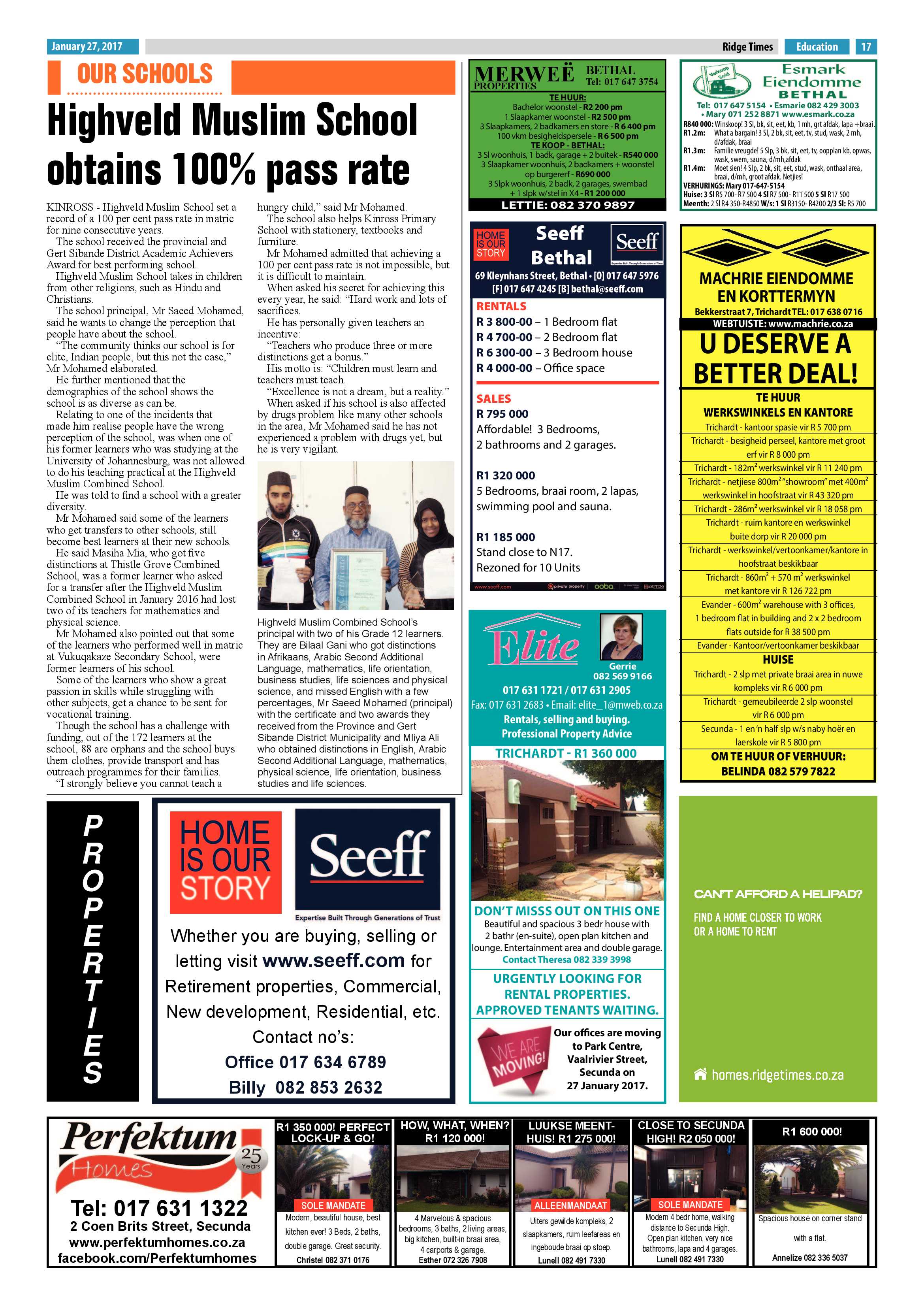 Ridge Times, 27 January 2017 page 17