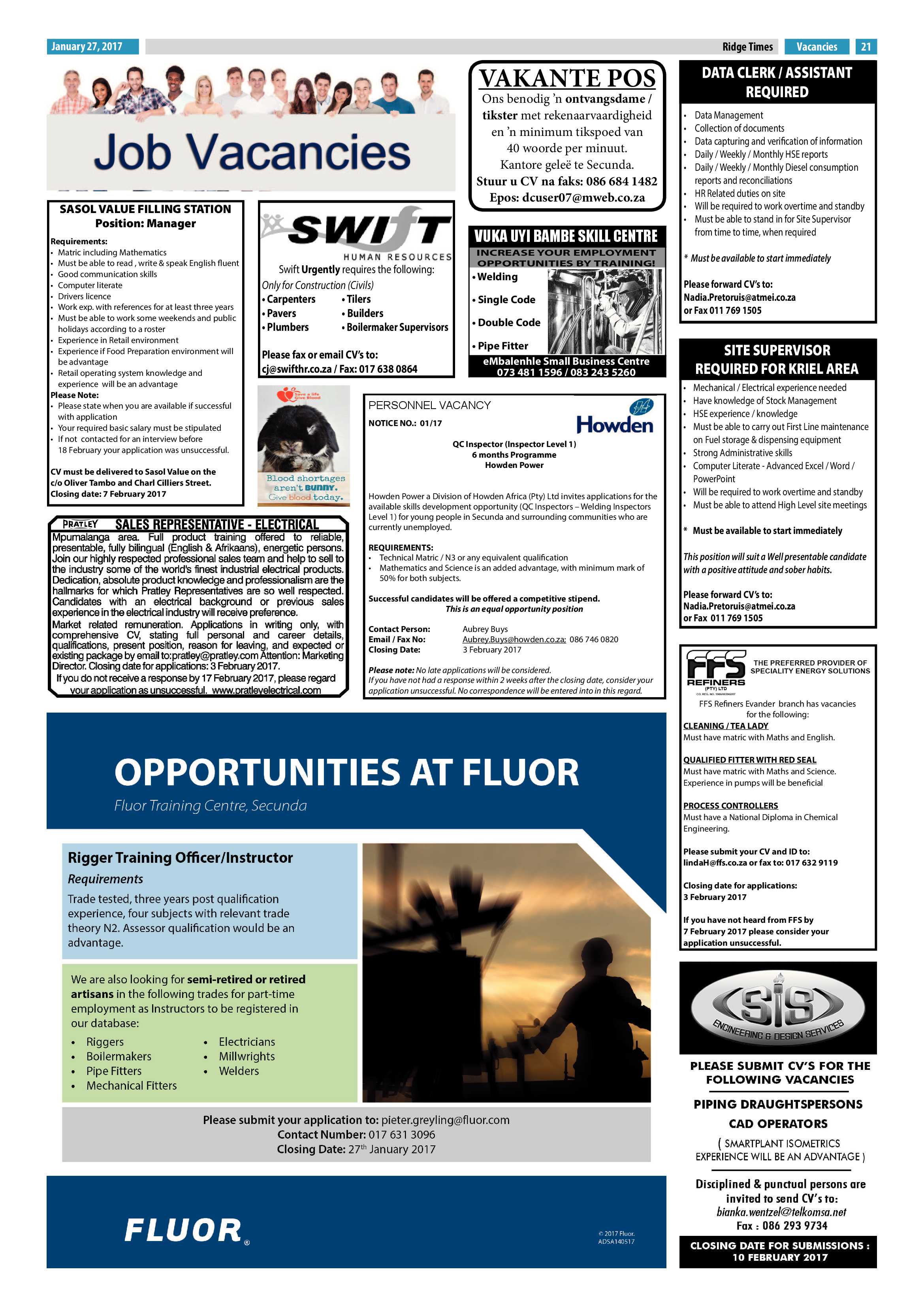 Ridge Times, 27 January 2017 page 21