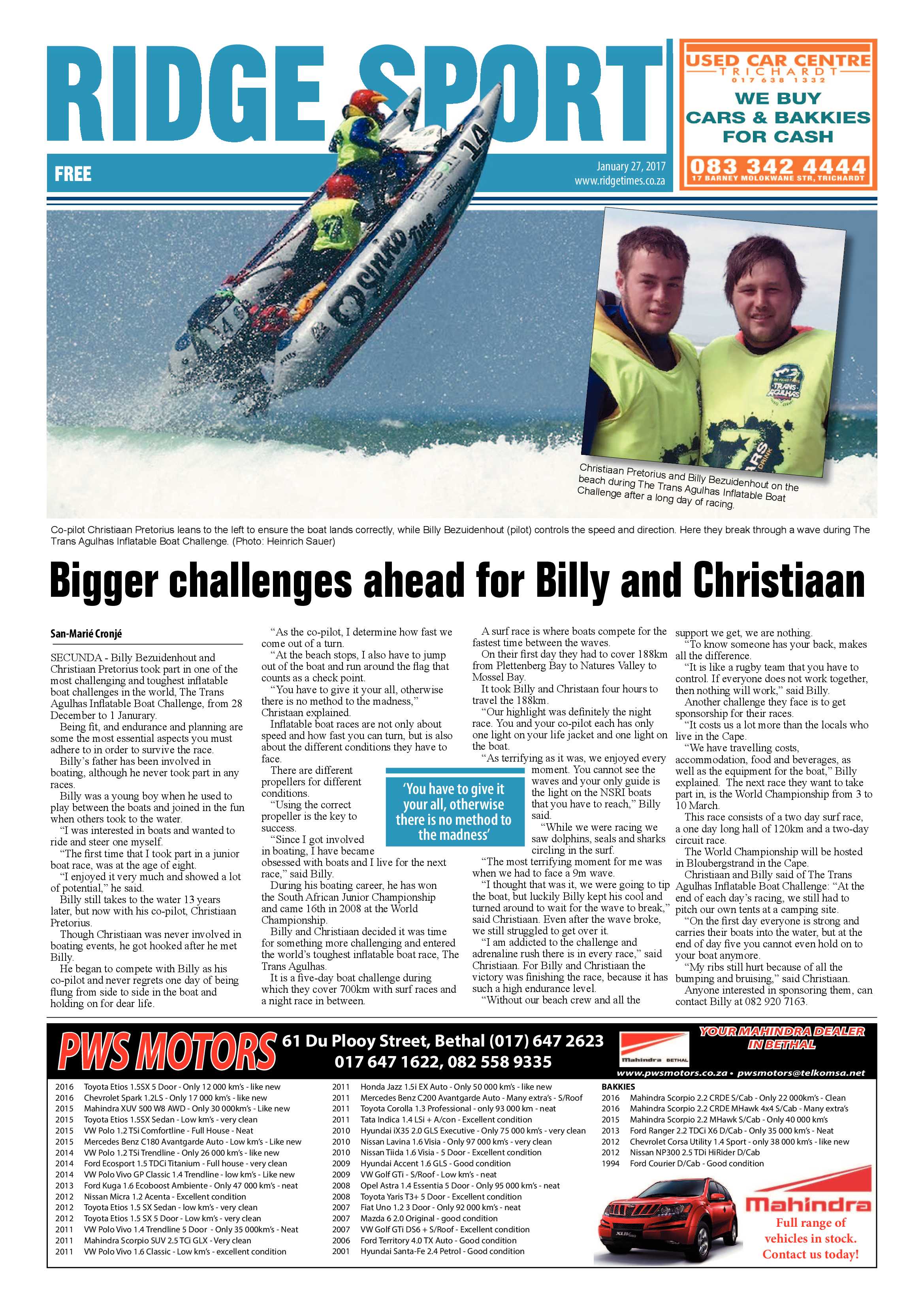 Ridge Times, 27 January 2017 page 24