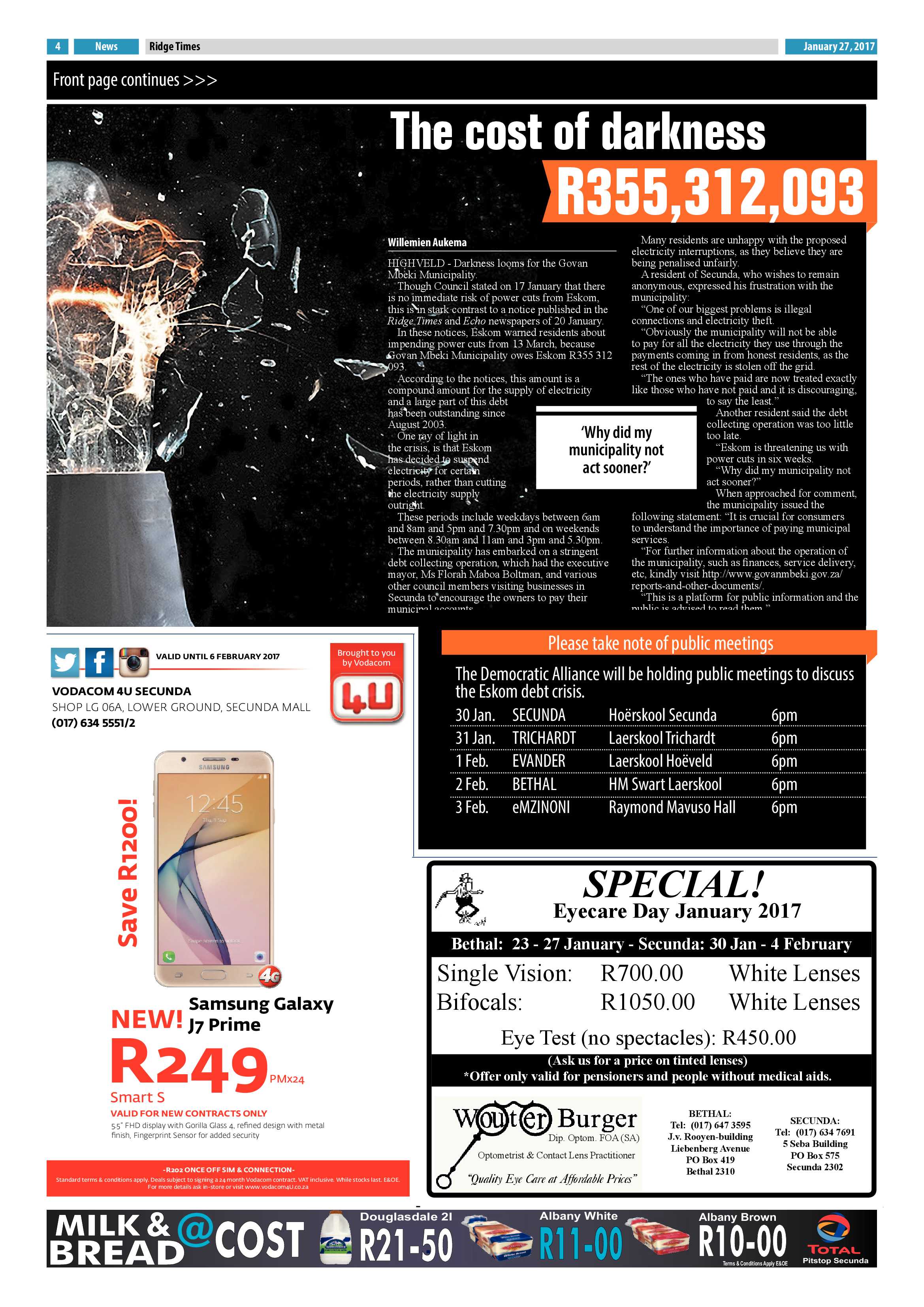Ridge Times, 27 January 2017 page 4