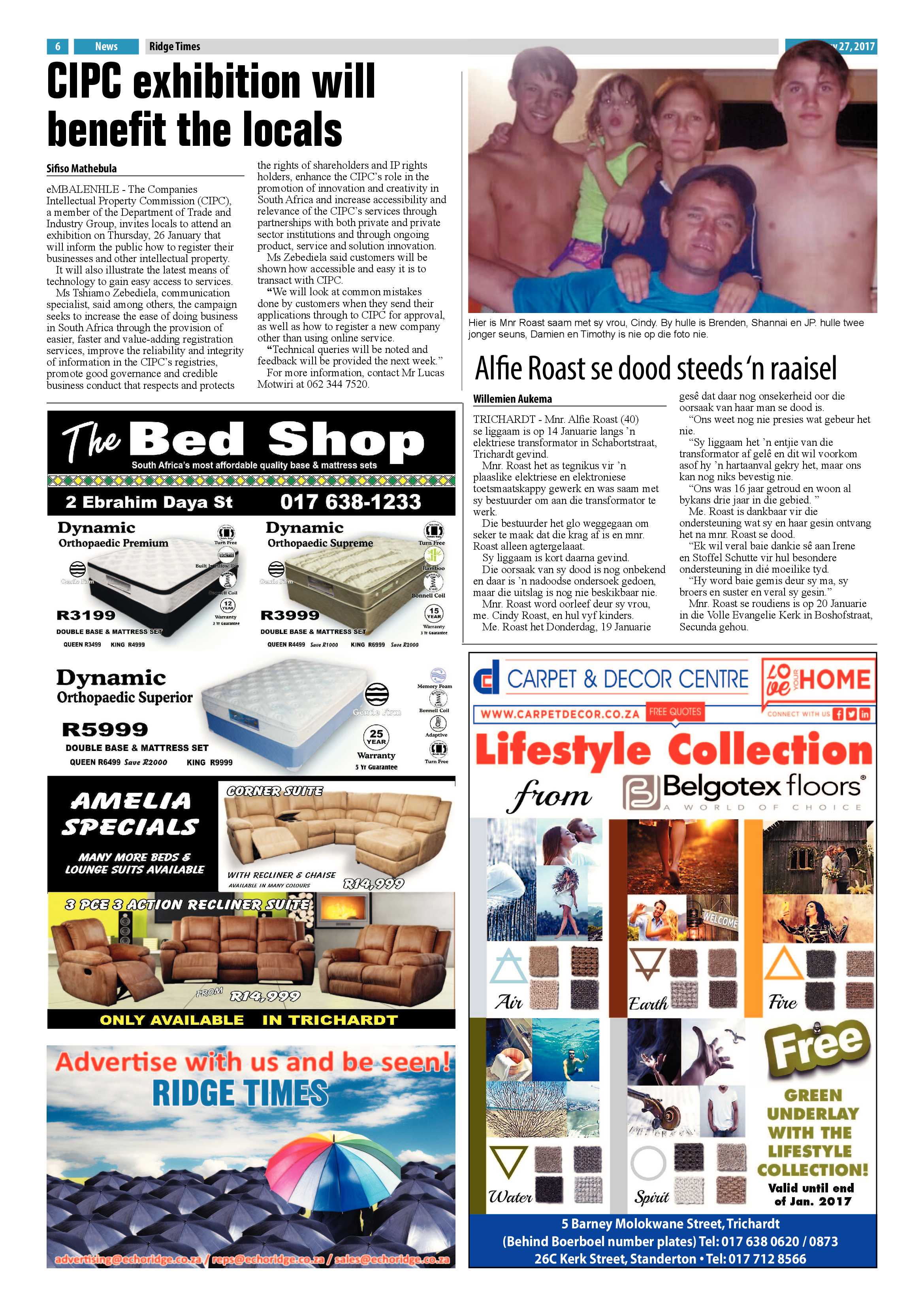 Ridge Times, 27 January 2017 page 6