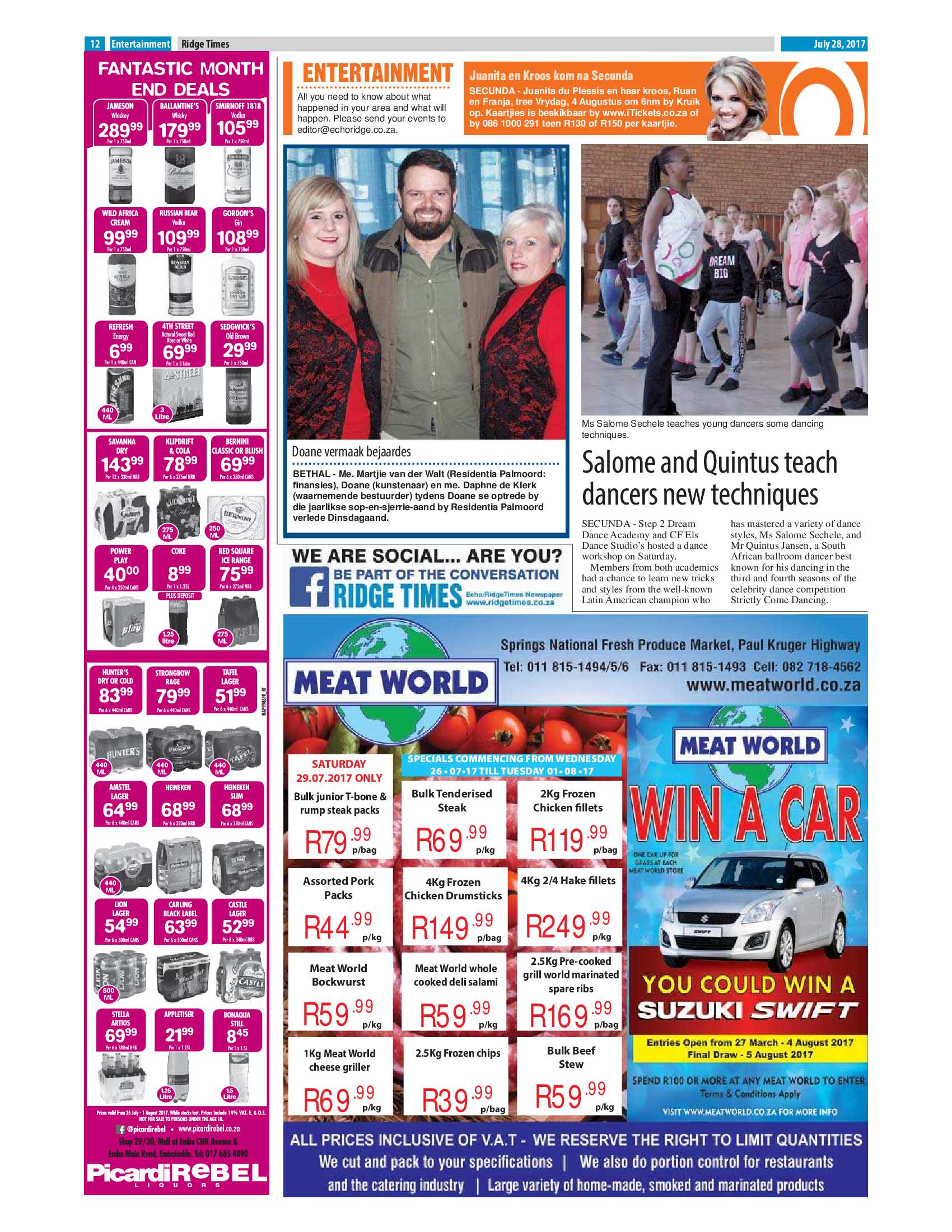 Ridge Times, 28 July 2017 page 12