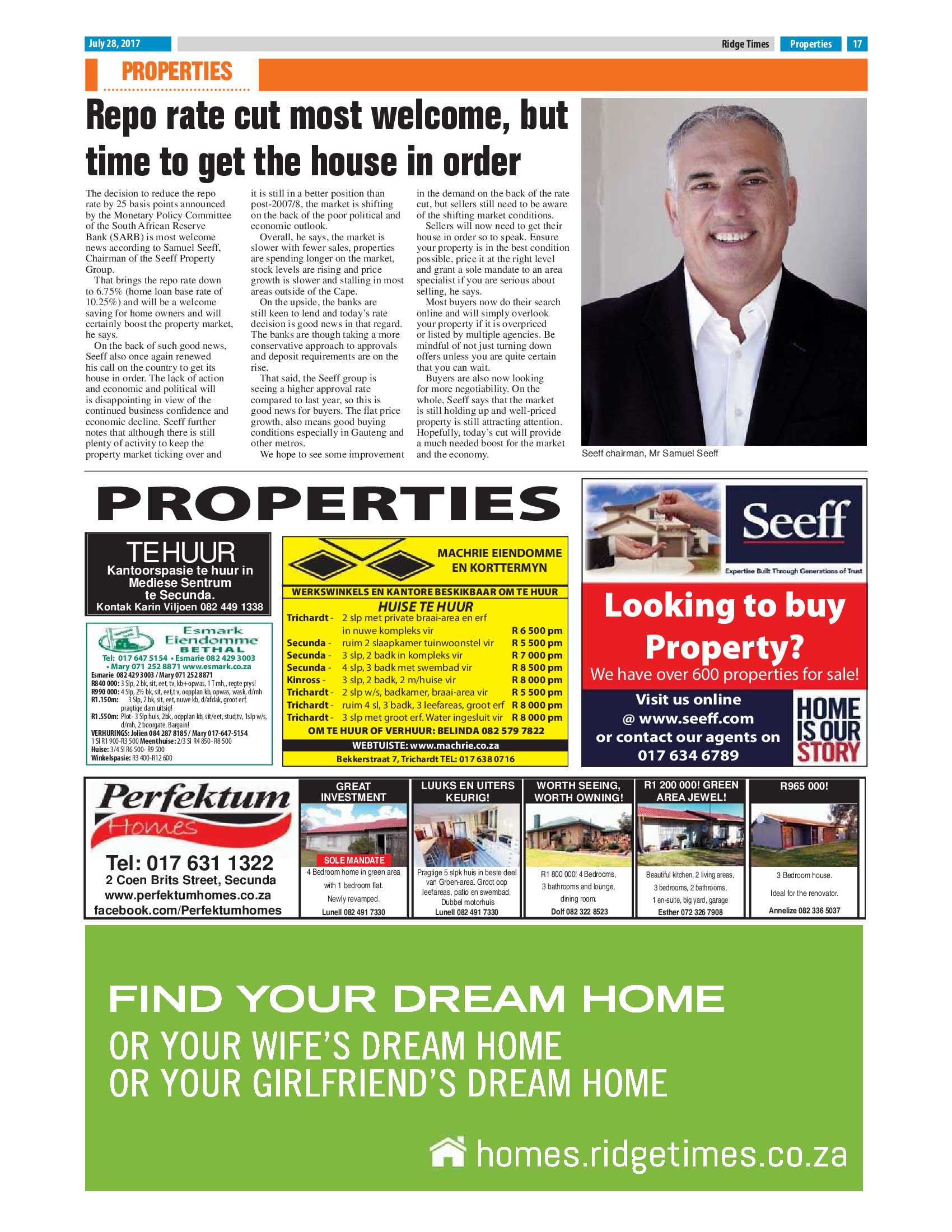 Ridge Times, 28 July 2017 page 17