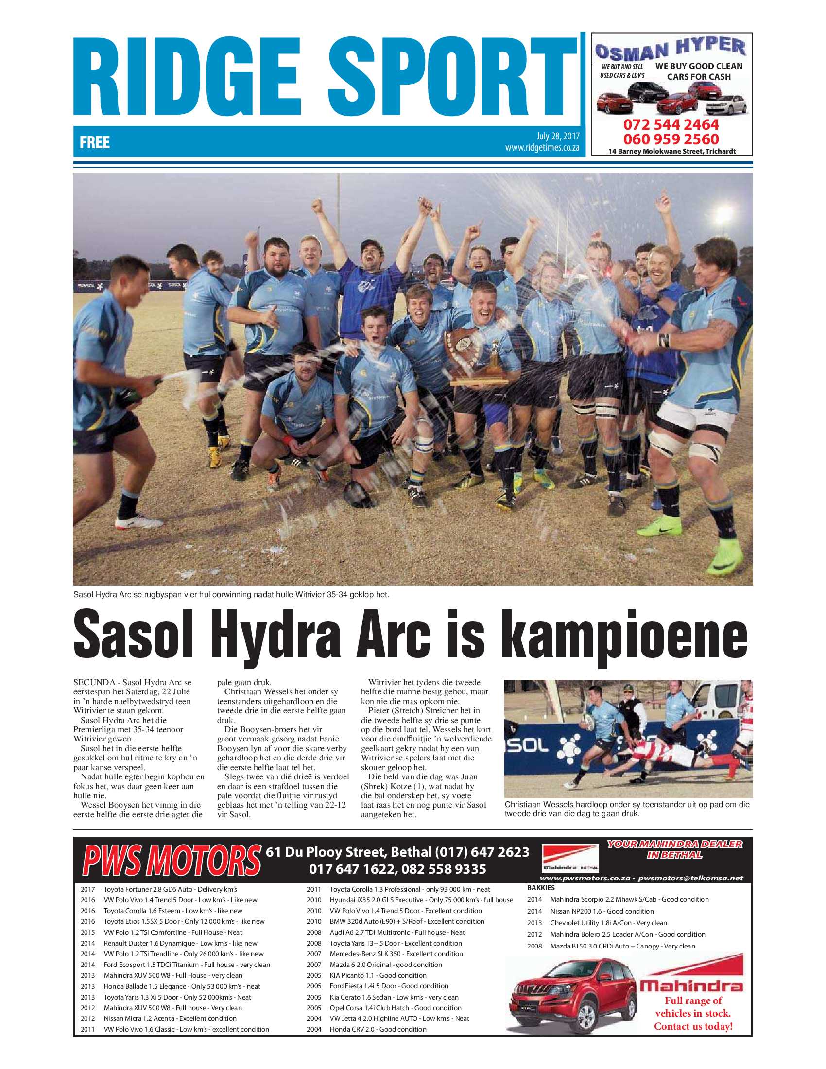 Ridge Times, 28 July 2017 page 24
