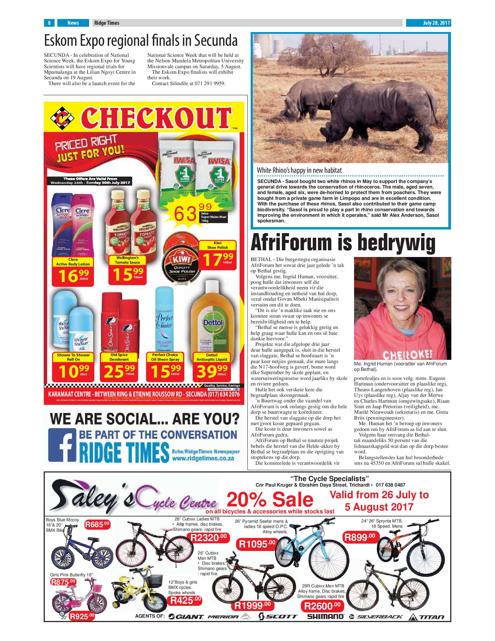 Ridge Times, 28 July 2017 page 8