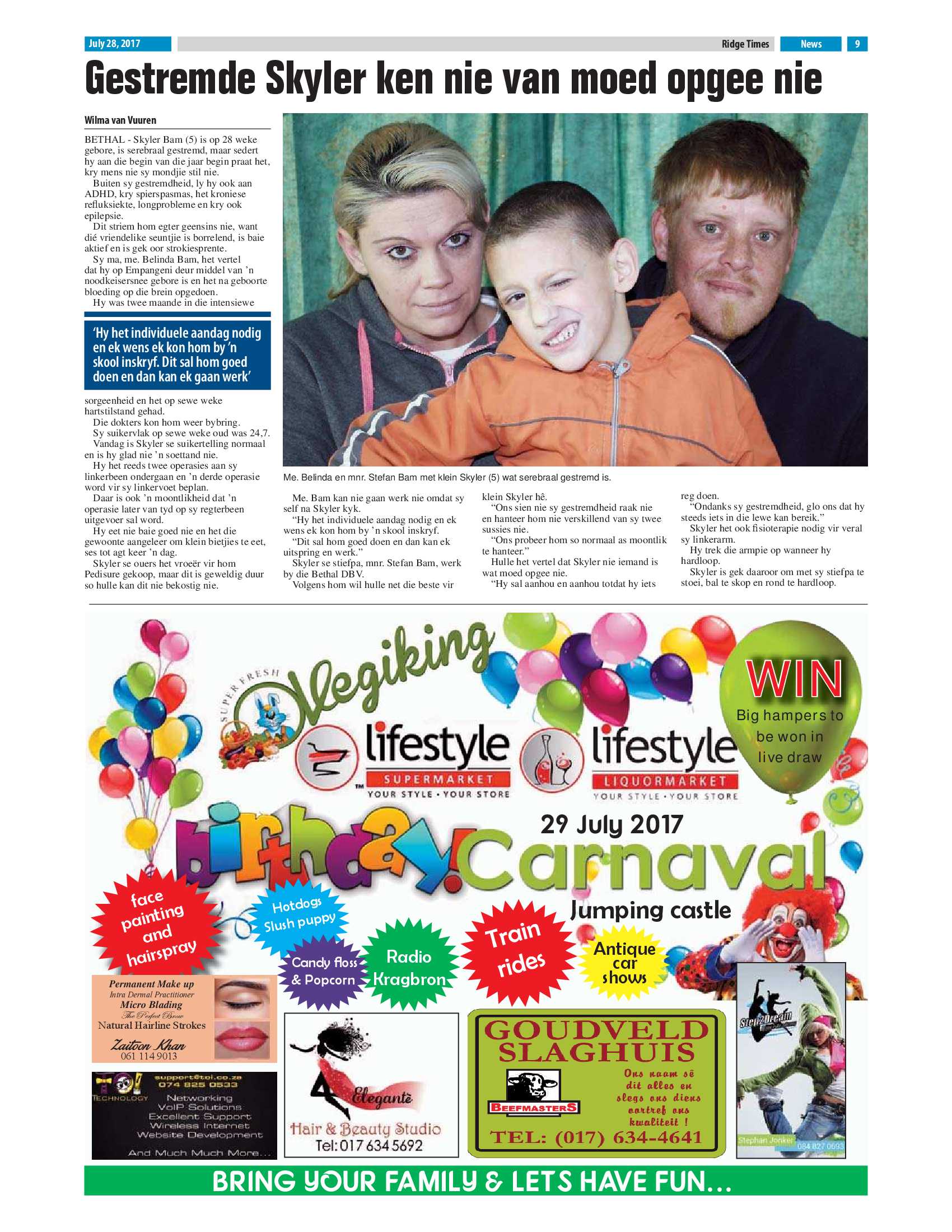 Ridge Times, 28 July 2017 page 9