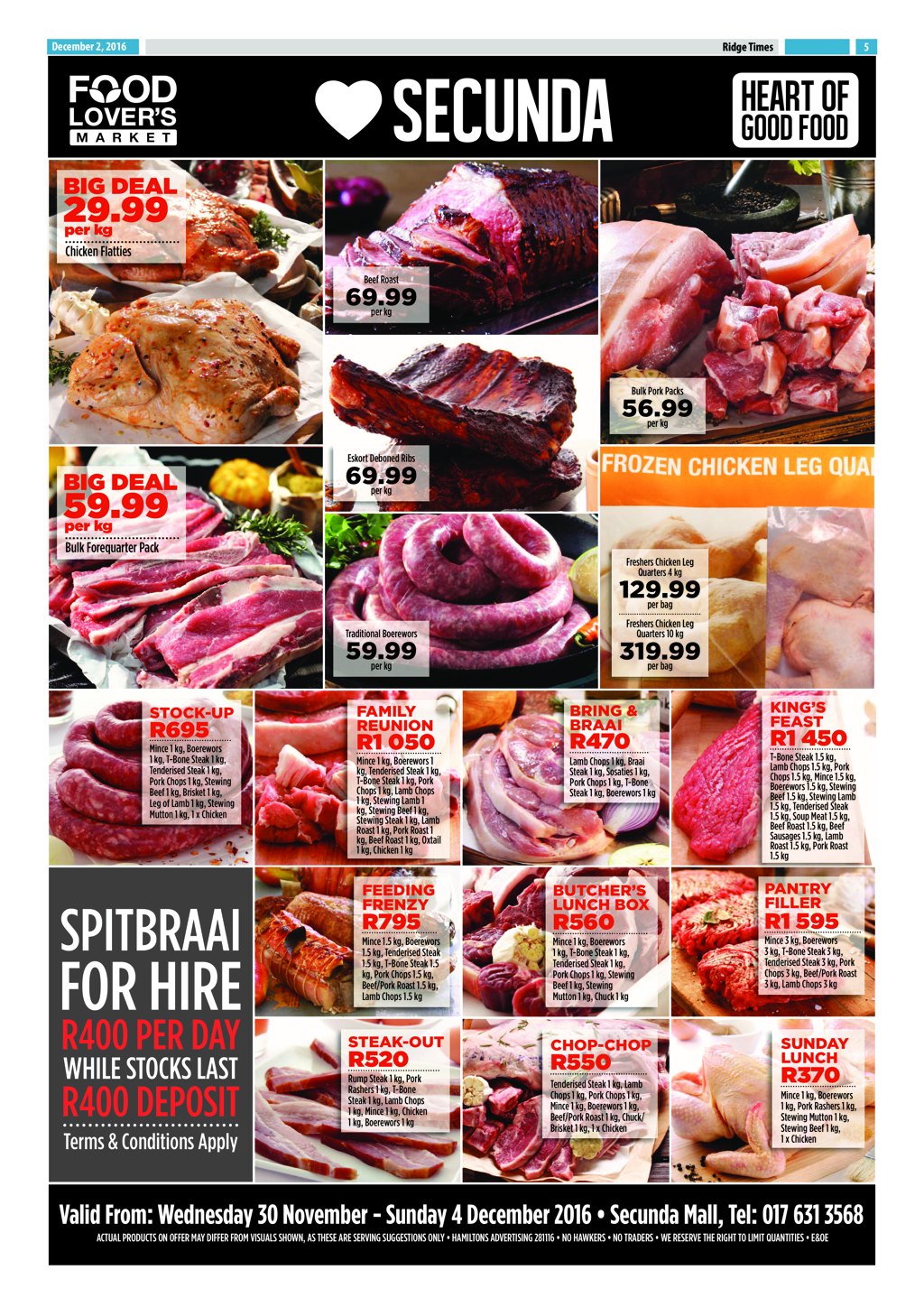 Ridge Times, 2 December 2016 page 5
