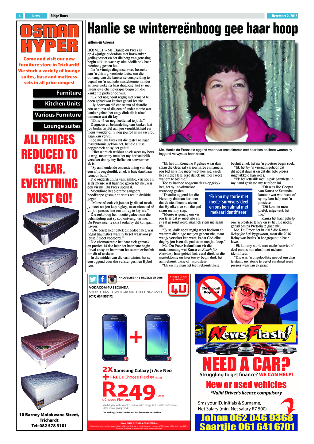 Ridge Times, 2 December 2016 page 6