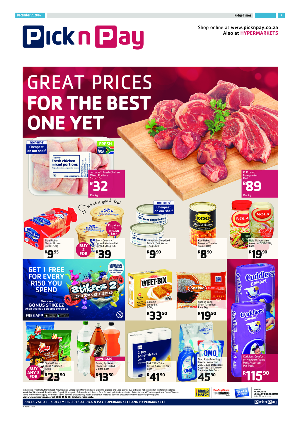 Ridge Times, 2 December 2016 page 7