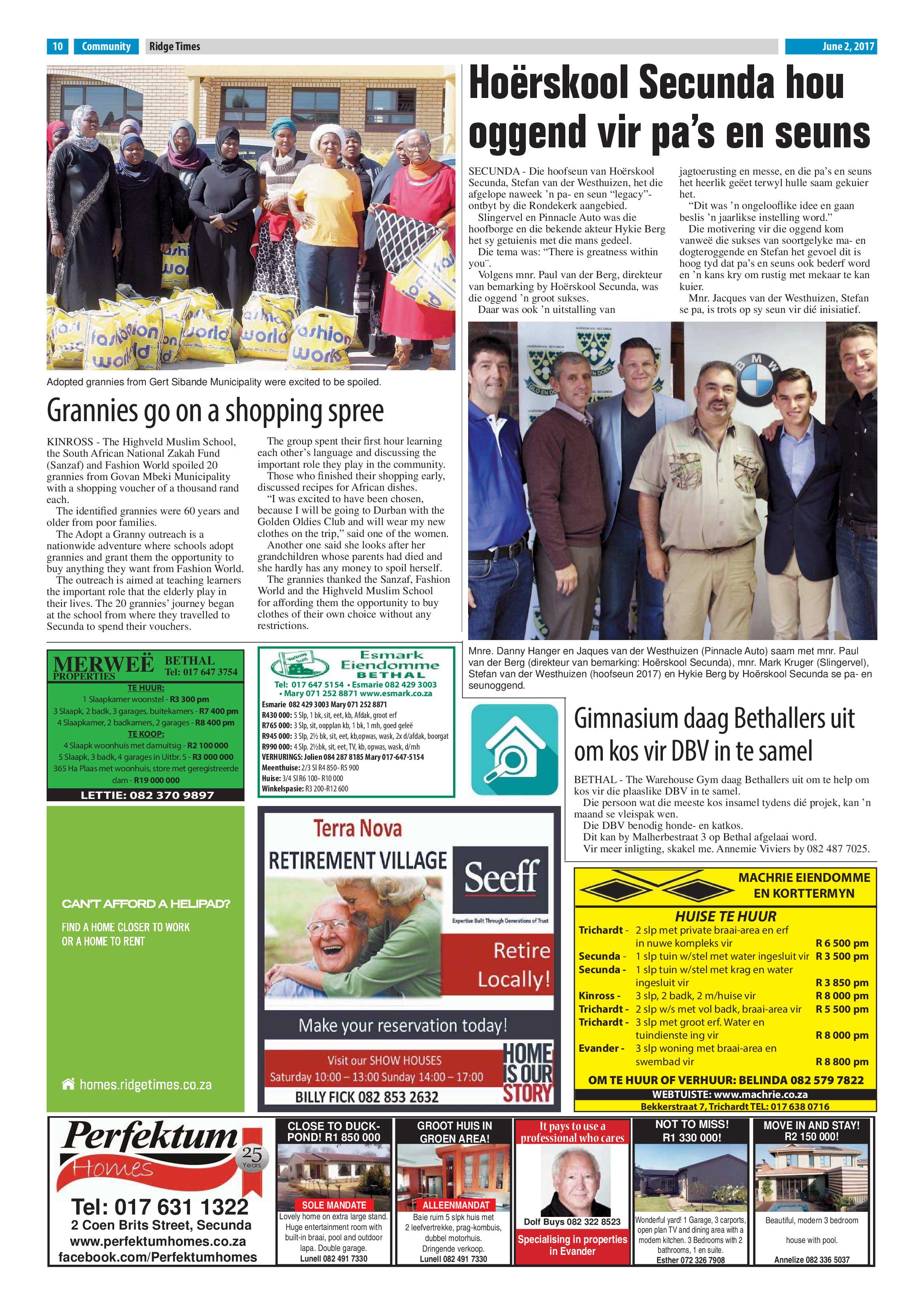 Ridge Times, 2 June 2017 page 10