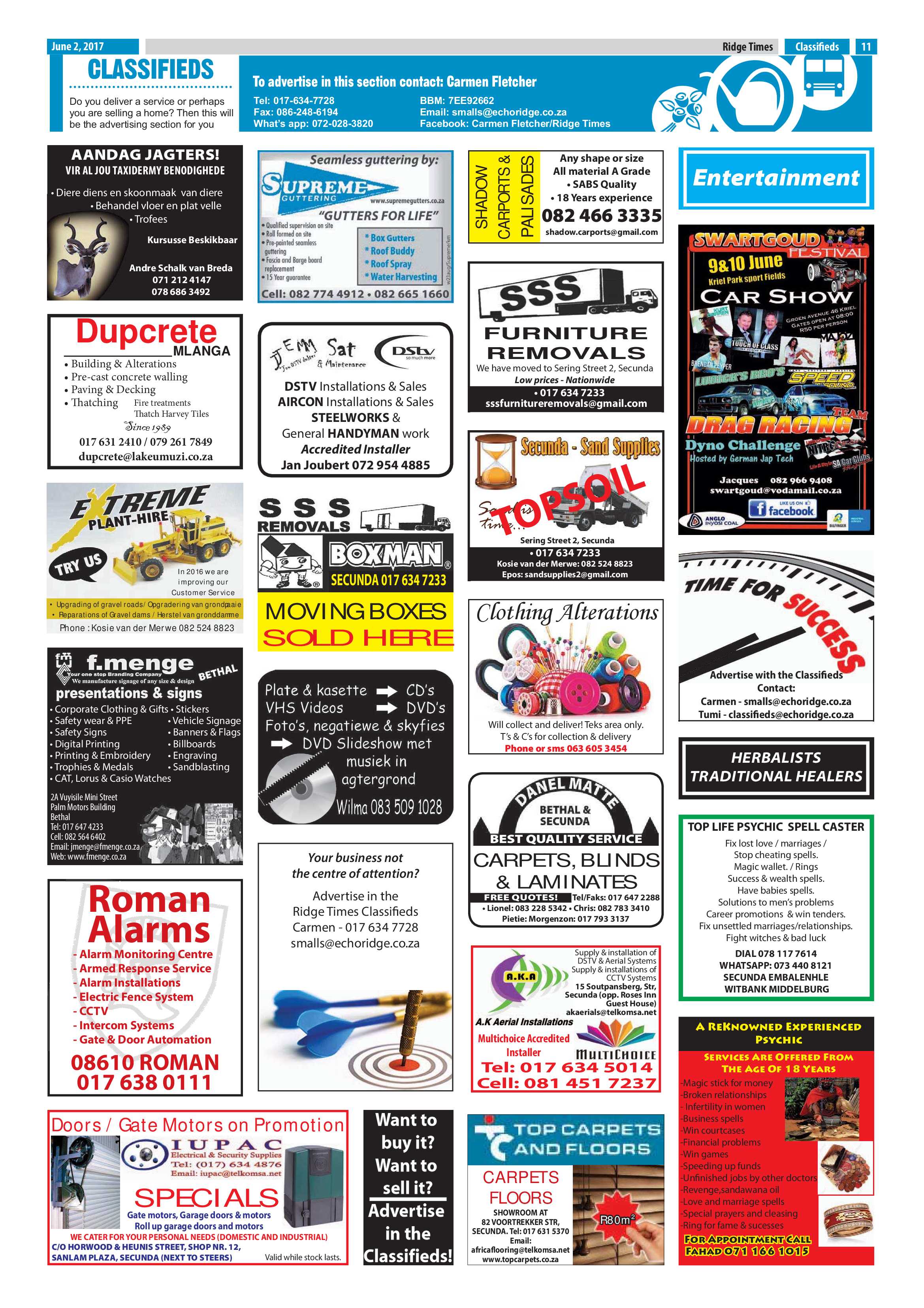 Ridge Times, 2 June 2017 page 11