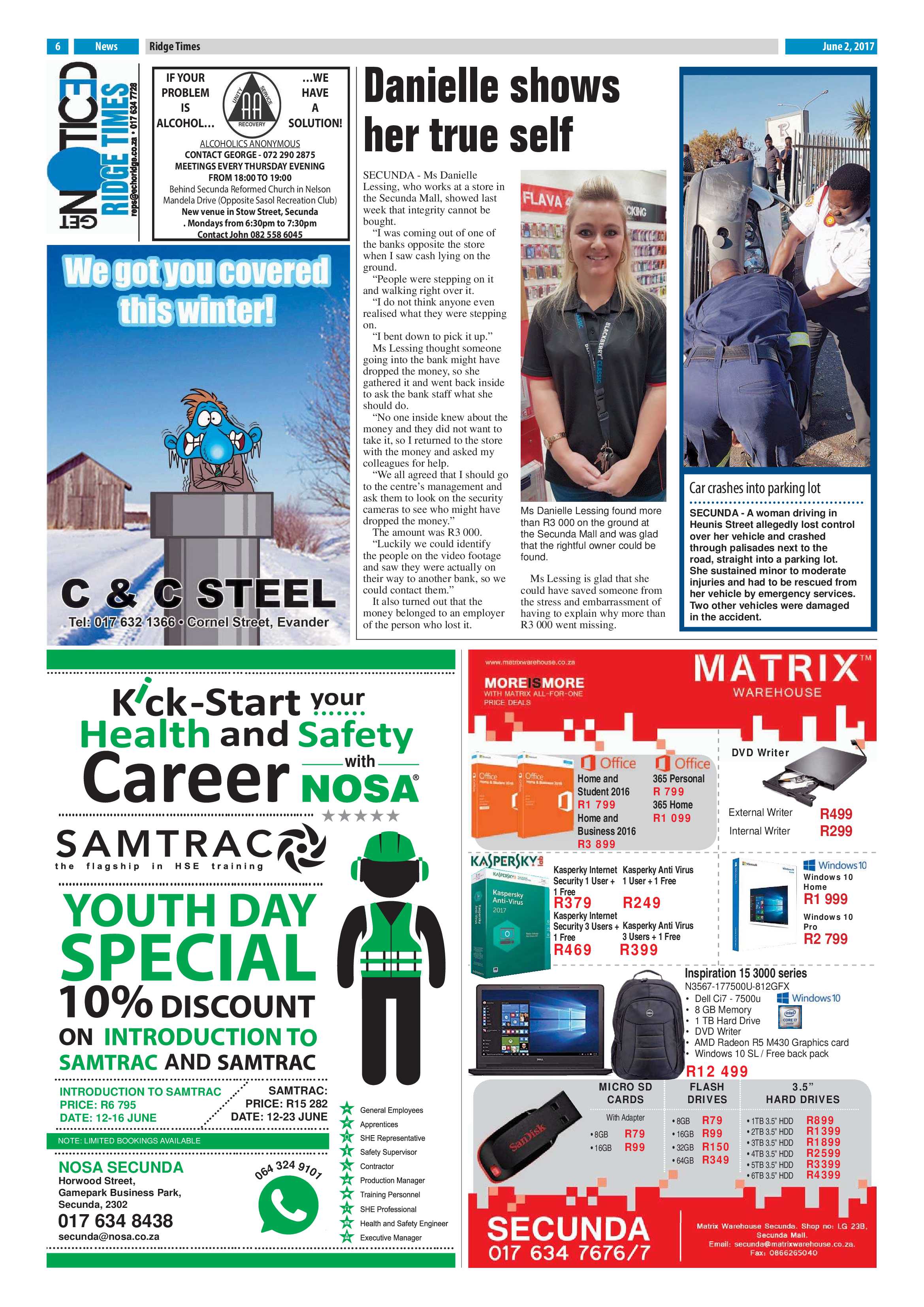 Ridge Times, 2 June 2017 page 6