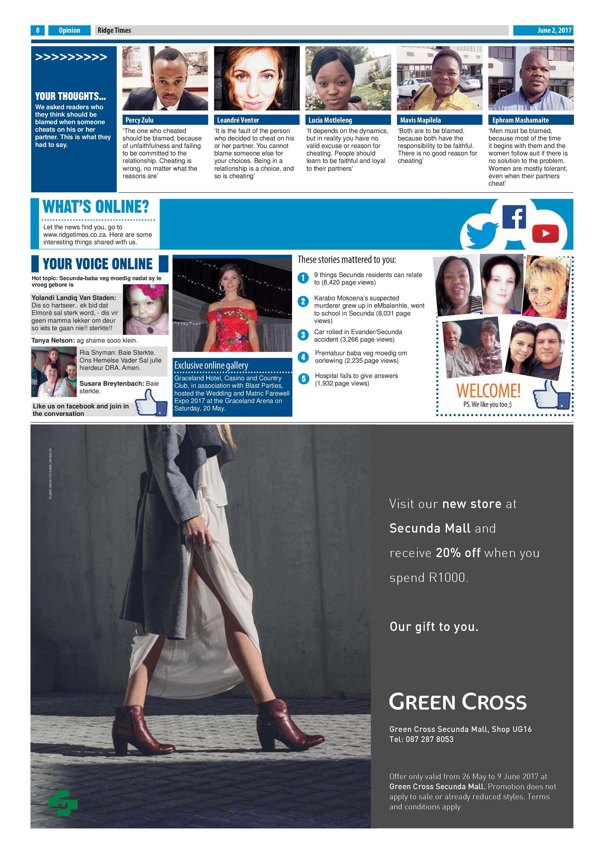 Ridge Times, 2 June 2017 page 8