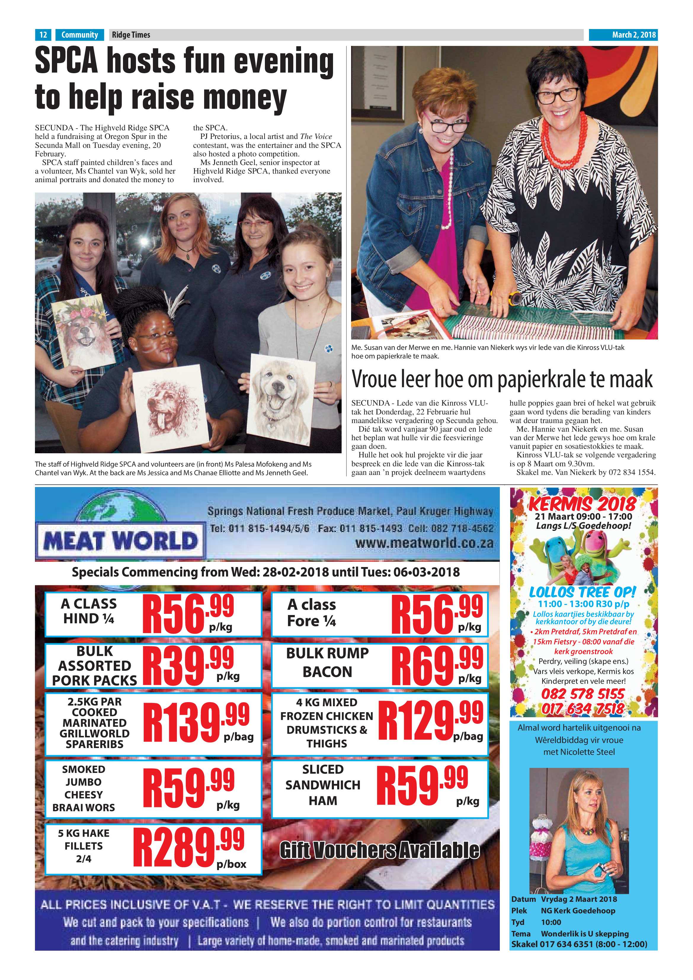 Ridge Times, 2 March 2018 page 12