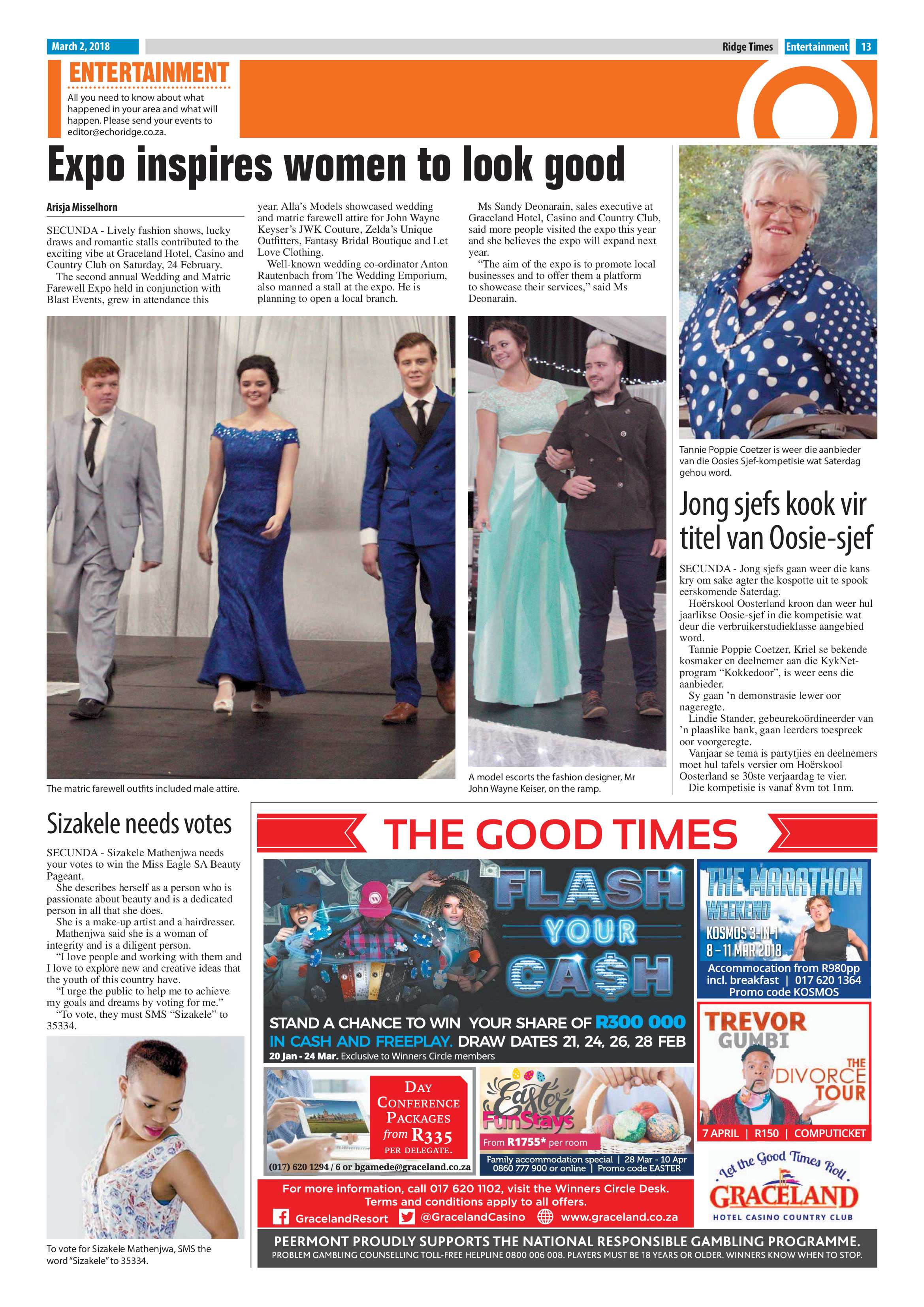 Ridge Times, 2 March 2018 page 13