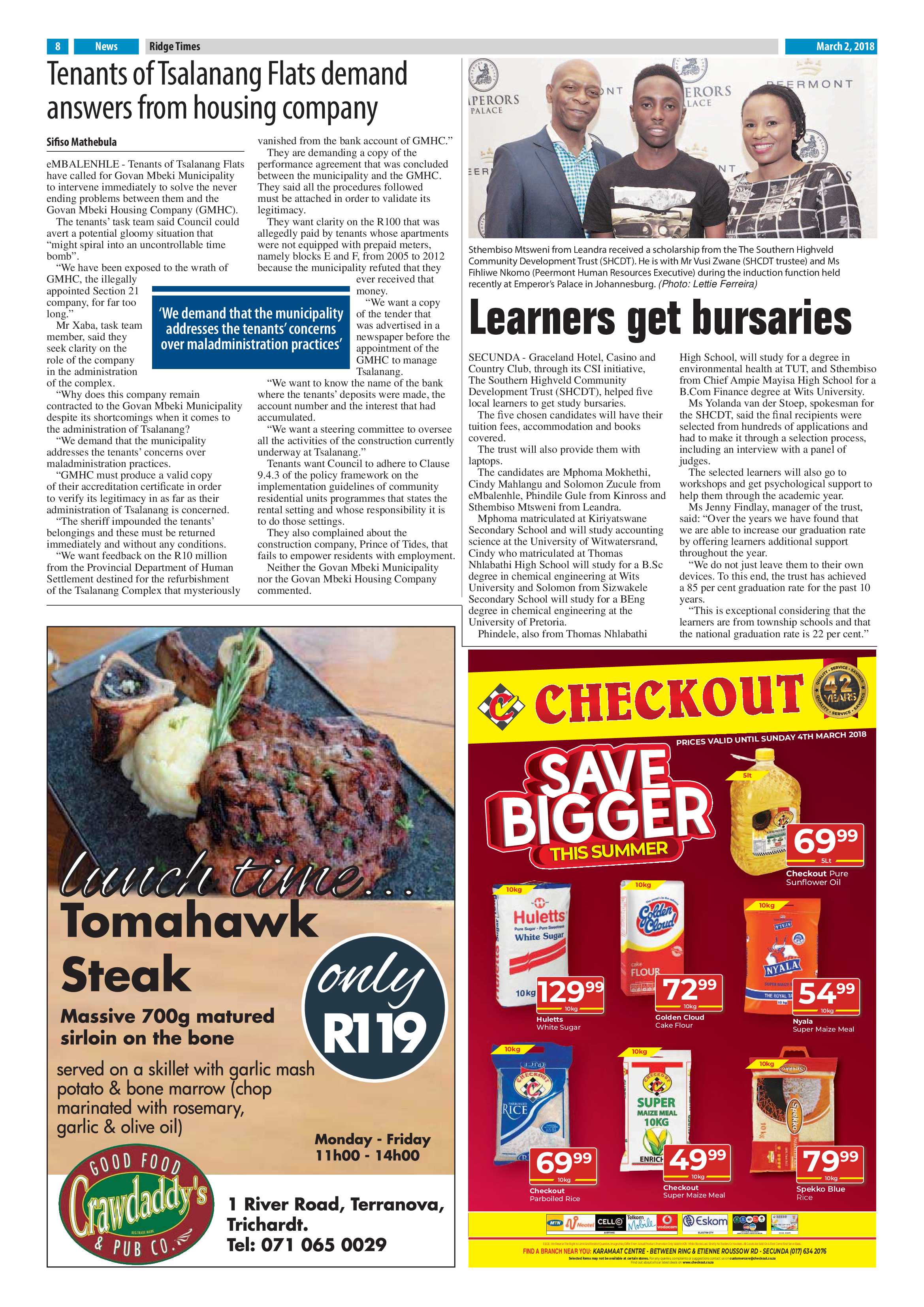 Ridge Times, 2 March 2018 page 8