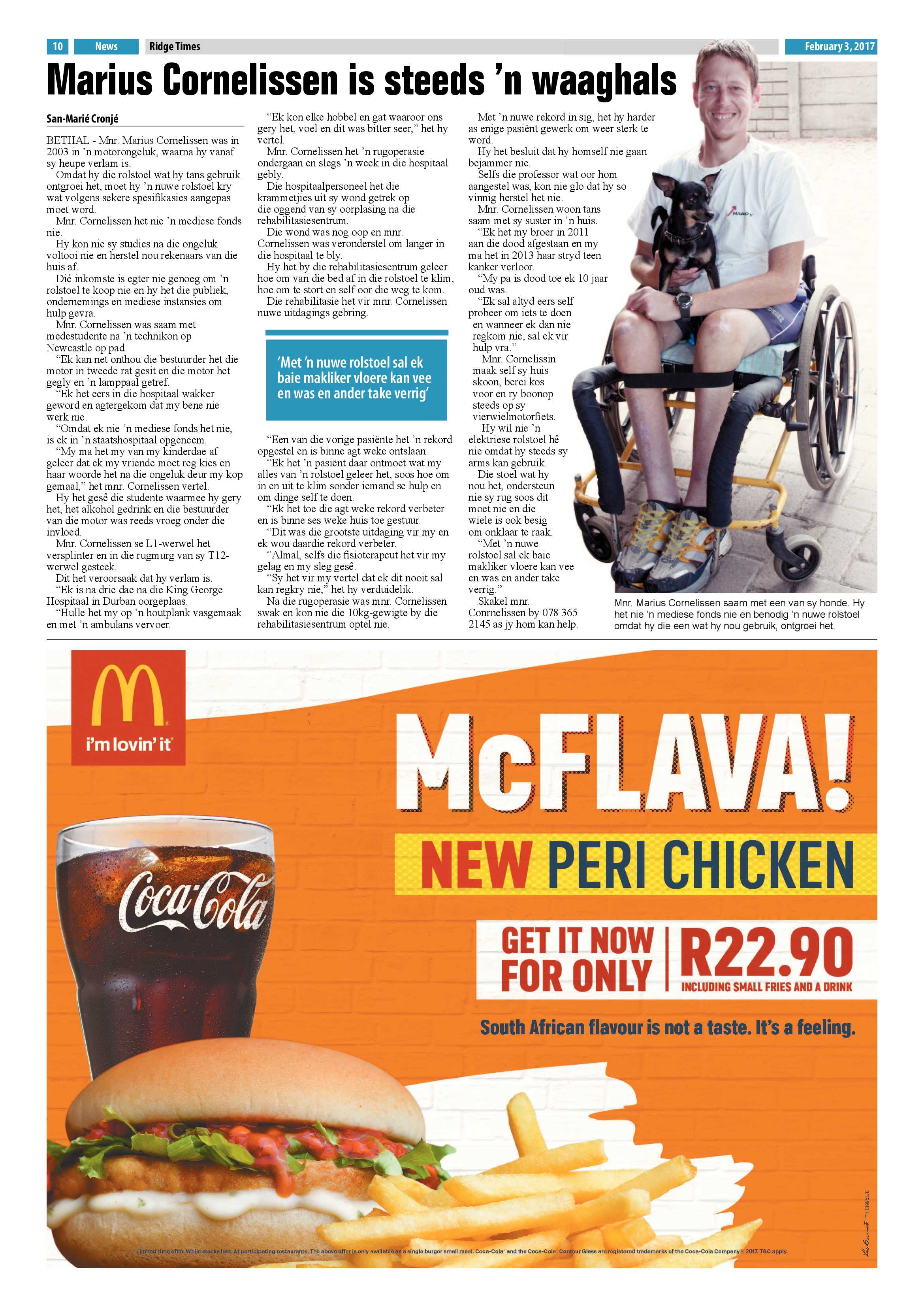 Ridge Times, 3 February 2016 page 10