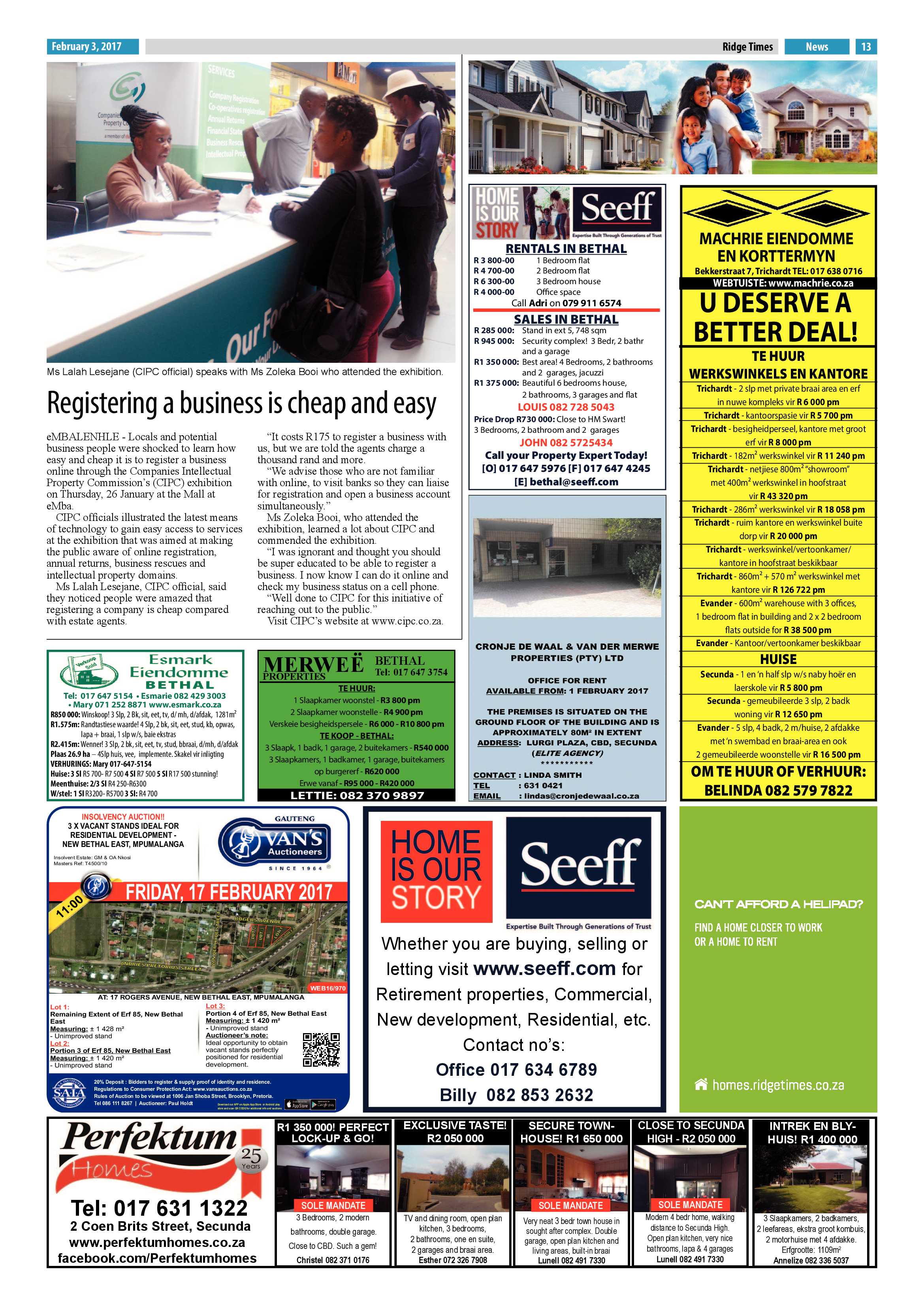 Ridge Times, 3 February 2016 page 13