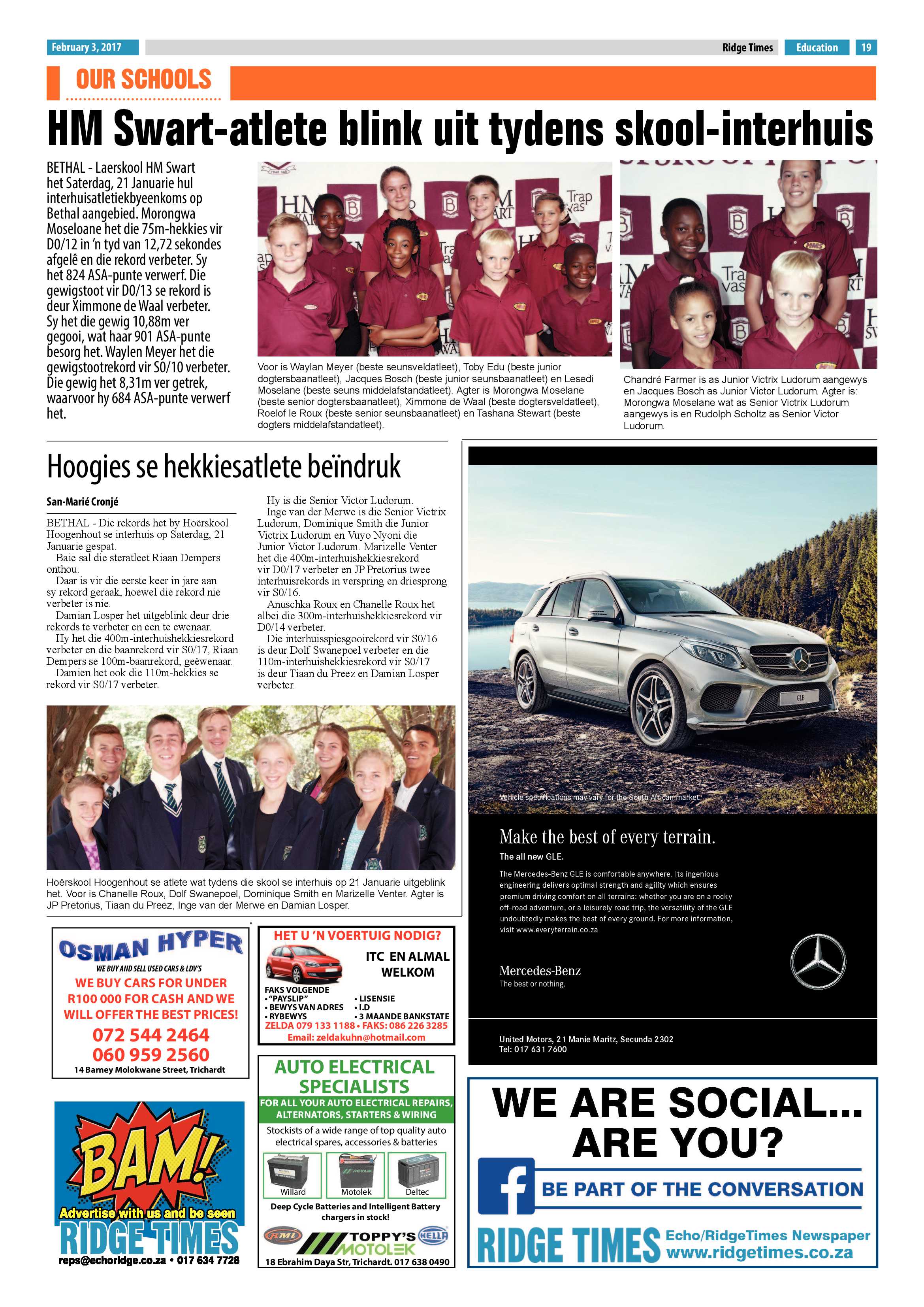 Ridge Times, 3 February 2016 page 19