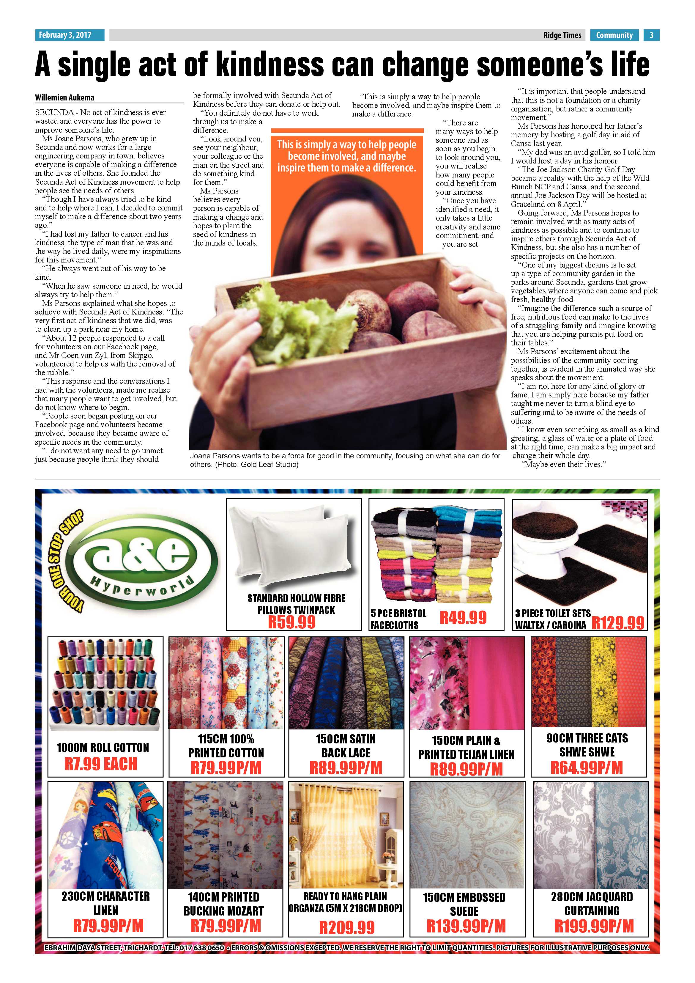 Ridge Times, 3 February 2016 page 3