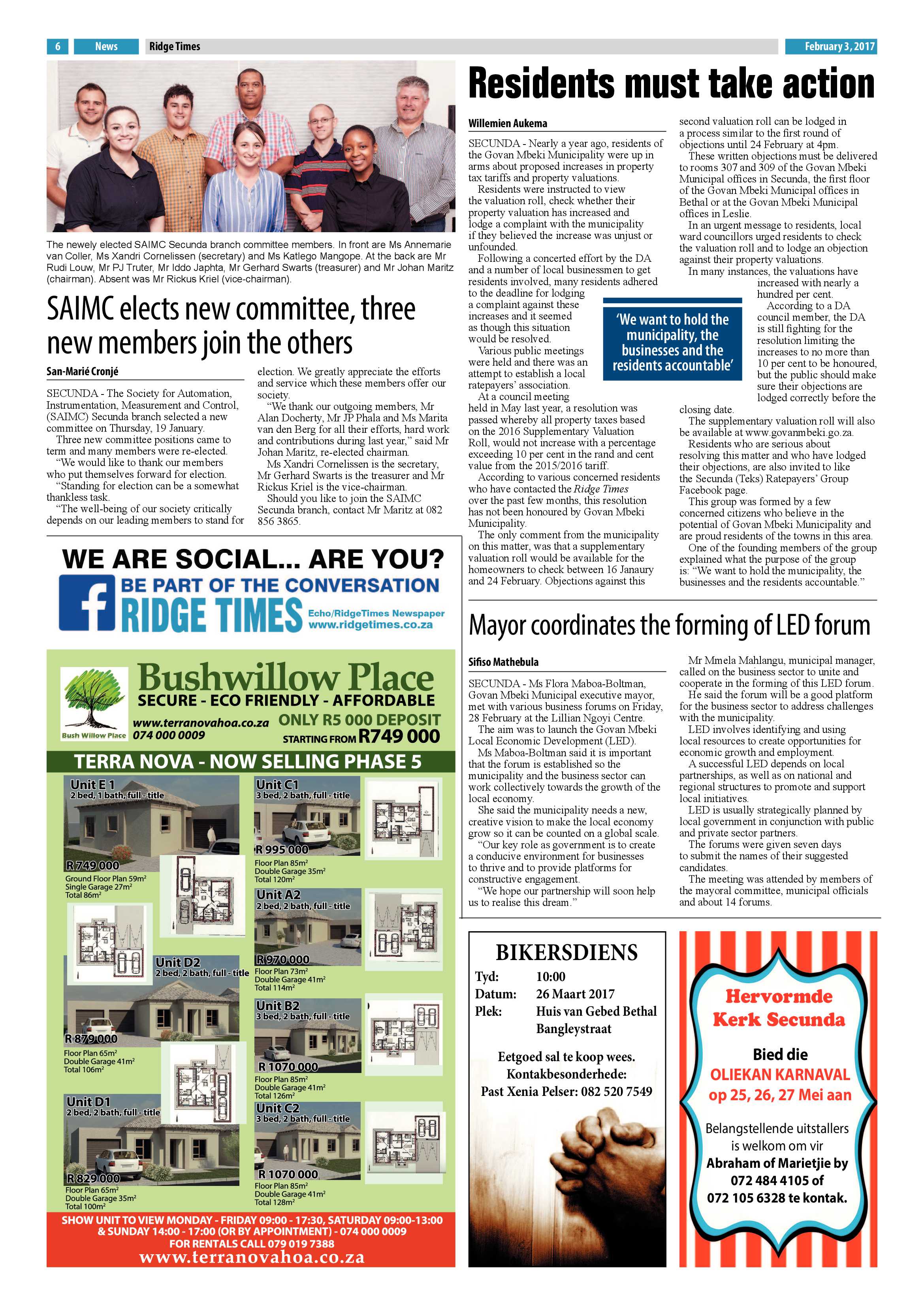Ridge Times, 3 February 2016 page 6