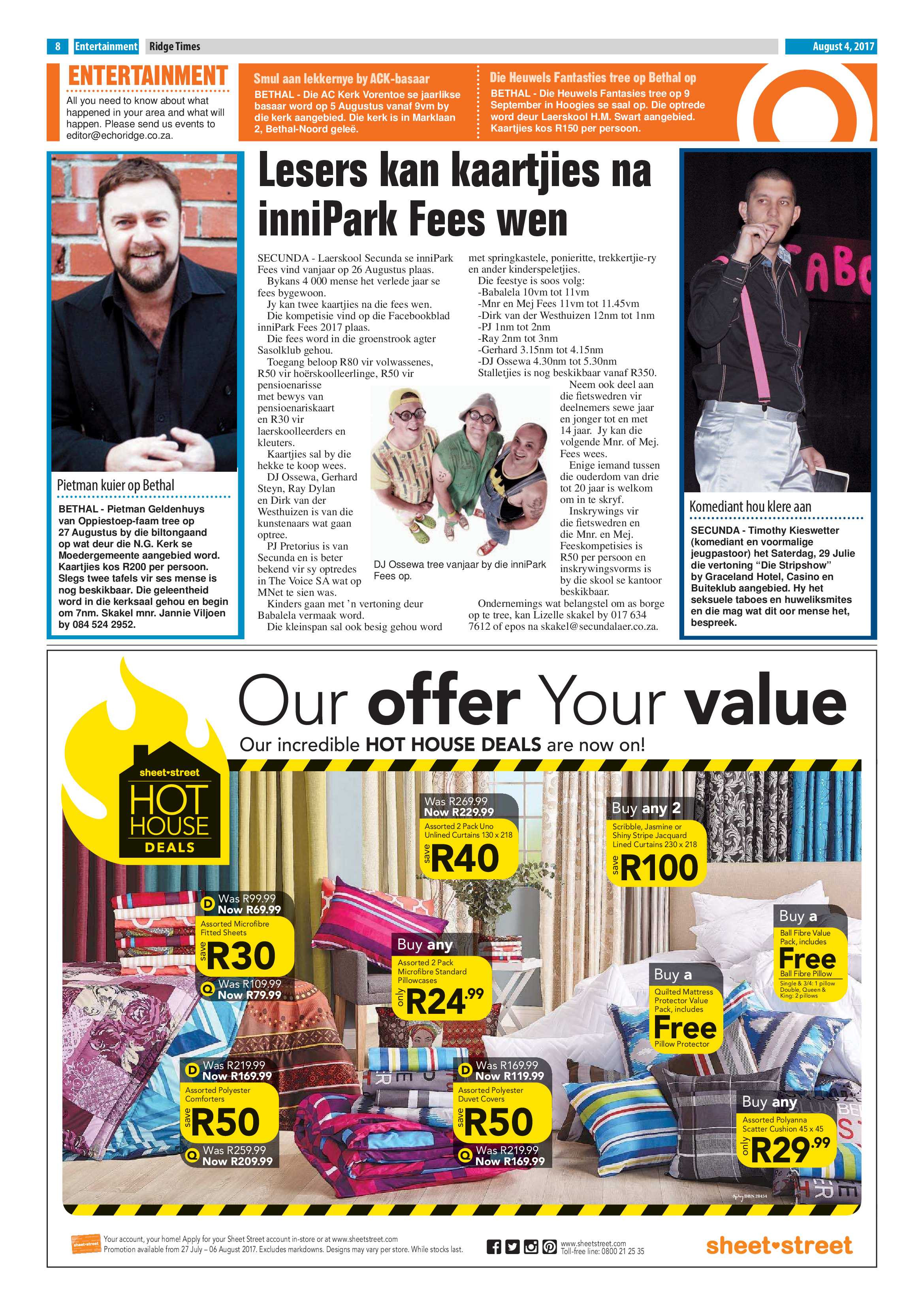 Ridge Times, 4 August 2017 page 8